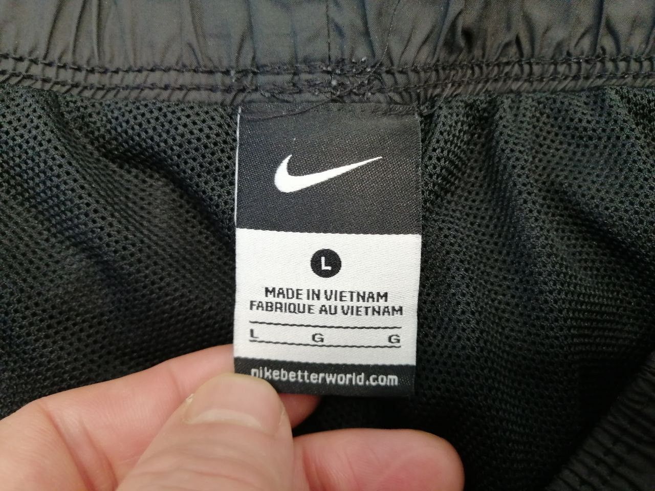 Nike Vintage Nike Track Pants Nylon Baggy Drill Y2K Swoosh L Size US 34 / EU 50 - 6 Thumbnail
