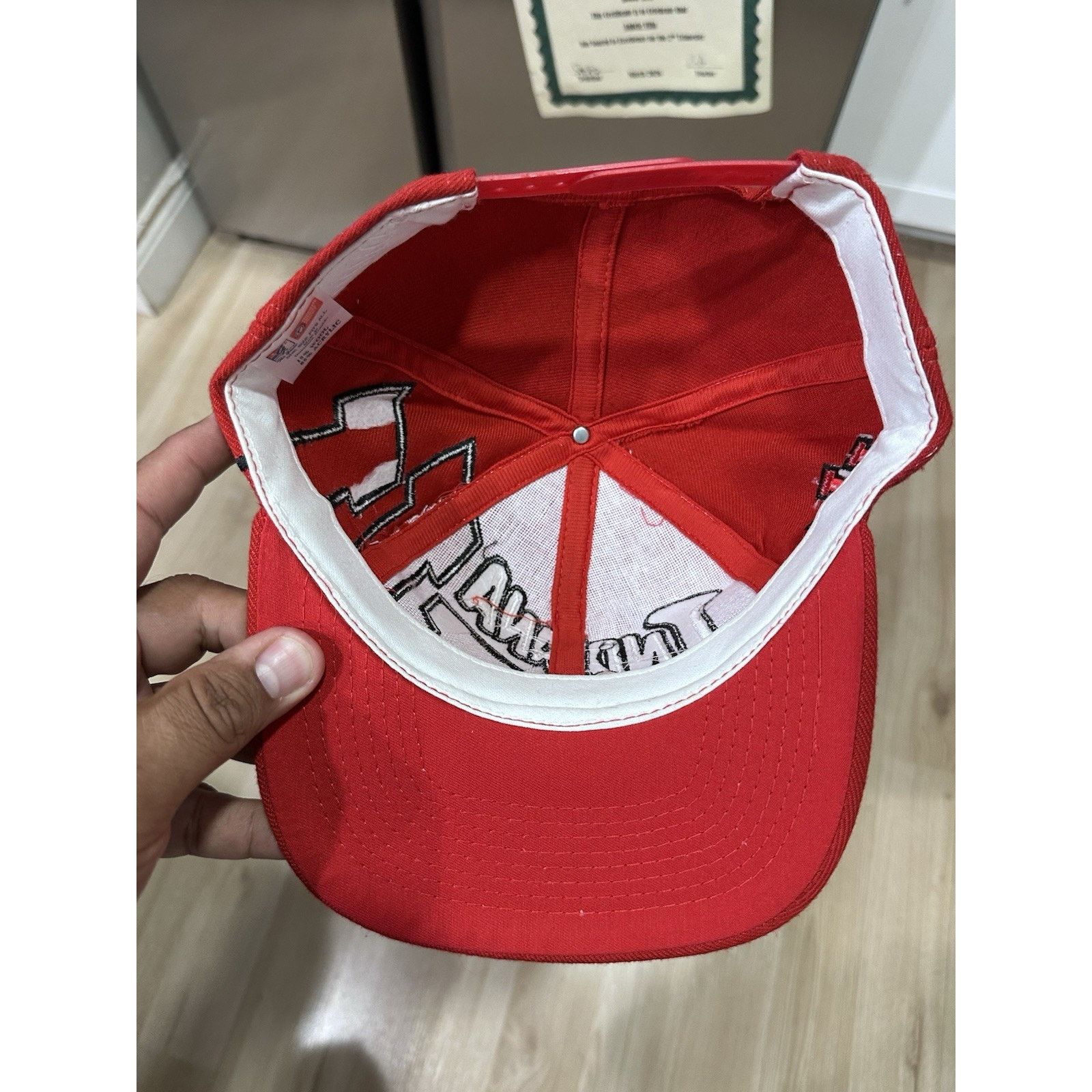 The Game Vintage Indiana Hoosiers SnapBack Hat The Game Vtg 90s Zoom Size ONE SIZE - 5 Thumbnail