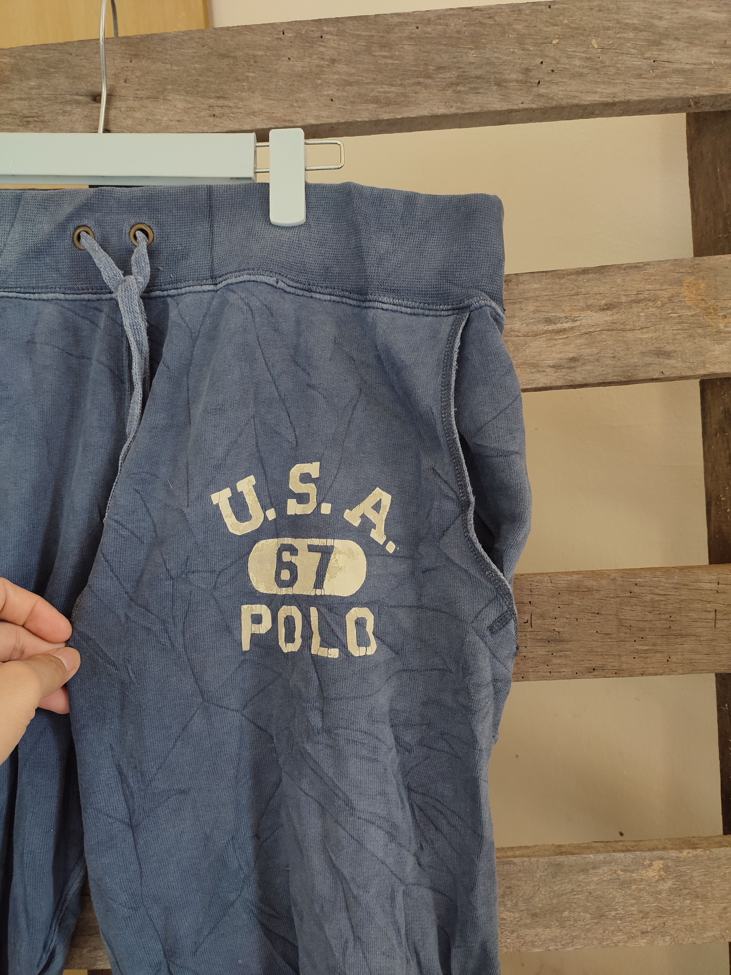 Polo Ralph Lauren × Ralph Lauren × Vintage VINTAGE POLO RALPH LAUREN JOGGERS Size US 35 - 4 Thumbnail