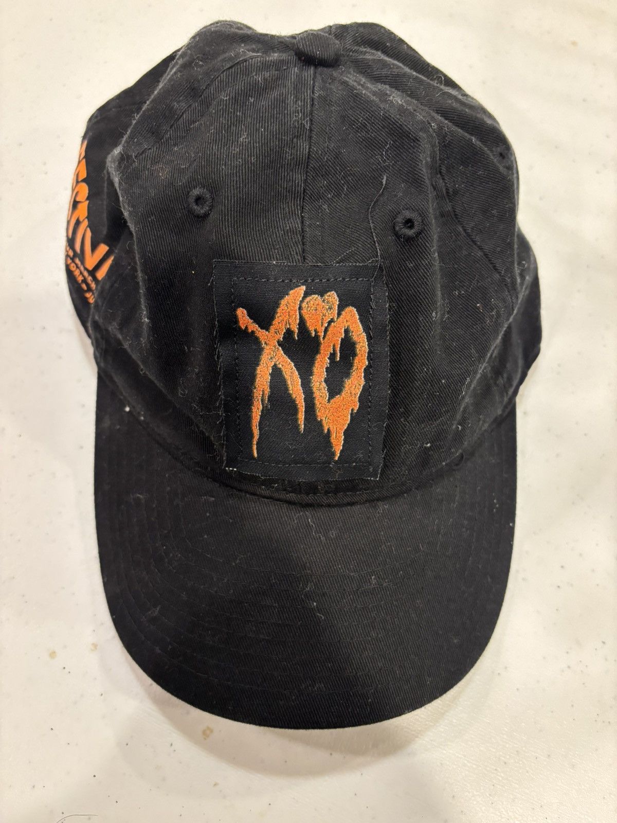 The Weeknd The Weeknd XO Aisia Tour Velcro Hat Size ONE SIZE - 1 Thumbnail