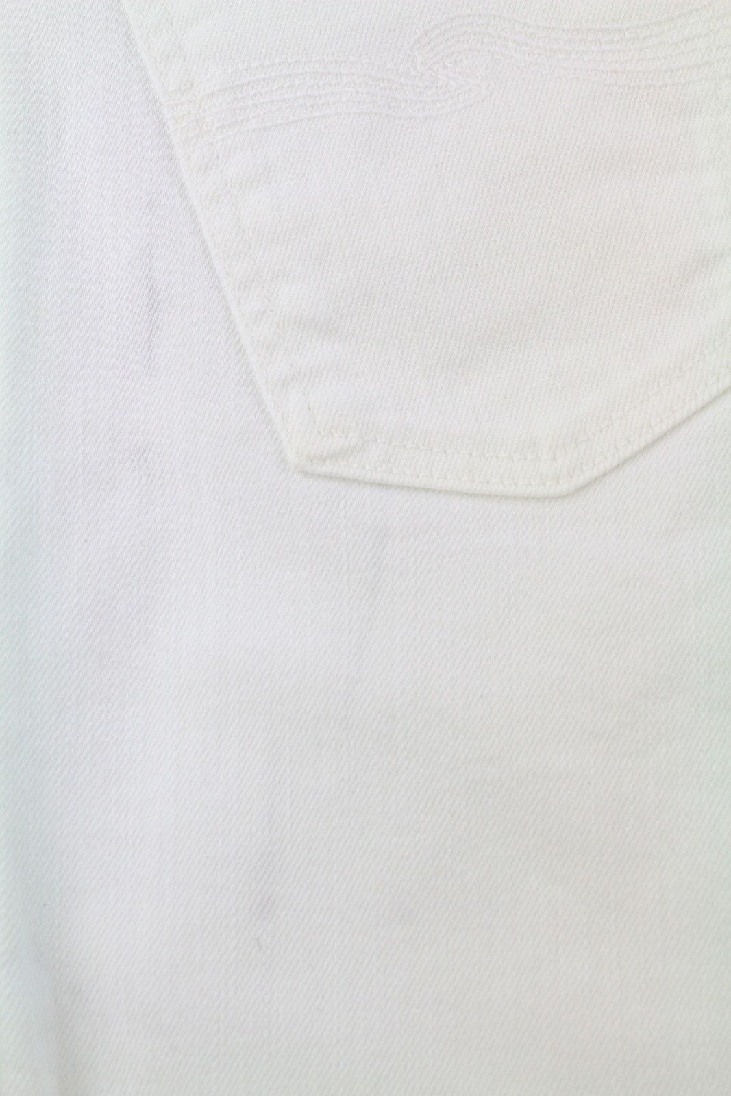 Nudie Jeans LEAN DEAN W28 Denim White Zip Cotton Turn-Up Shorts 83841 Size US 28 / EU 44 - 11 Thumbnail