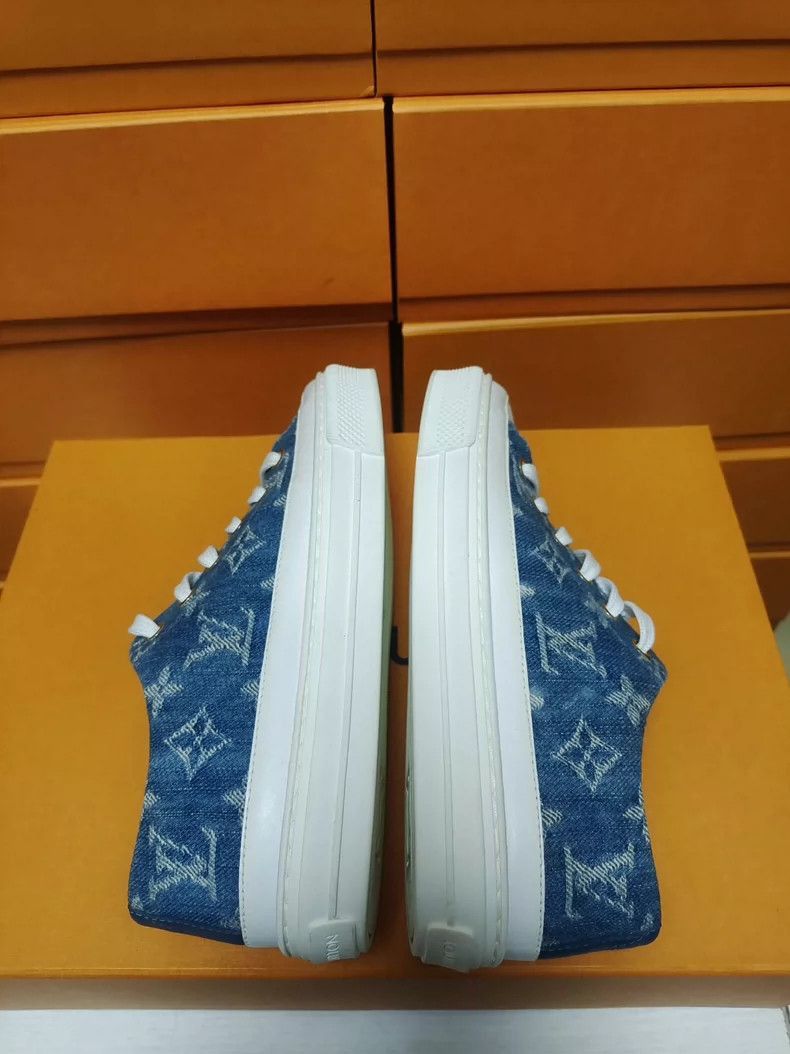 Louis Vuitton LV Denim Low-top Sneakers for Women-2507 Size US 6 / IT 36 - 6 Thumbnail