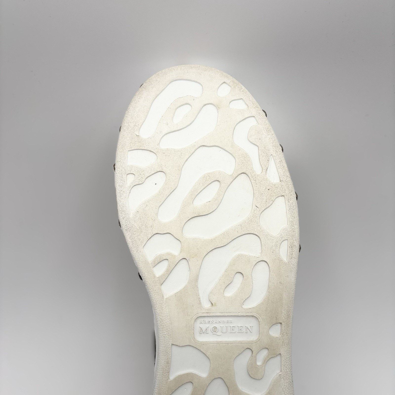 Alexander McQueen Alexander McQueen Front Studded ' White, Black ' | GREAT! Size US 11 / EU 44 - 19 Thumbnail