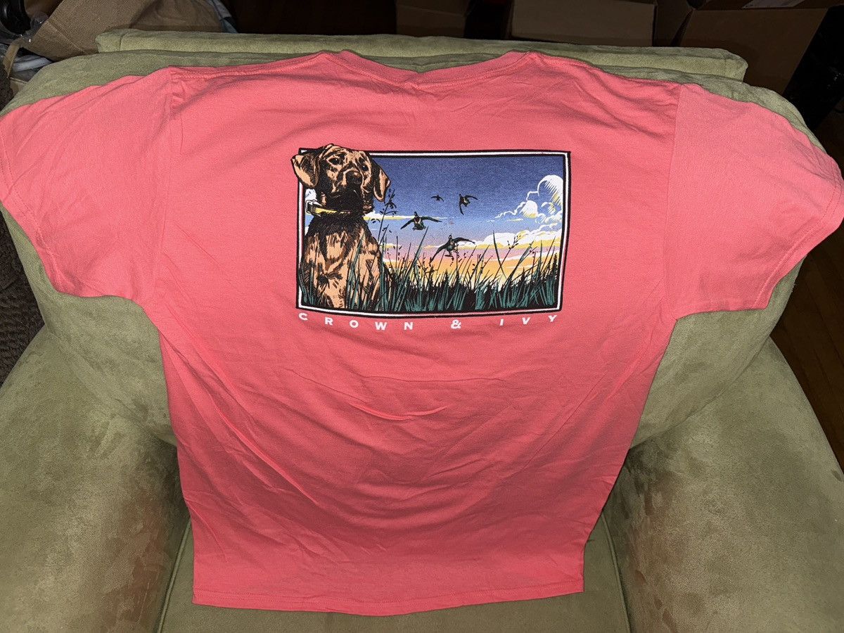 Other Crown & Ivy s/s Medium tee, NEW, outdoors, hunting, duck dog Size US M / EU 48-50 / 2 - 2 Thumbnail