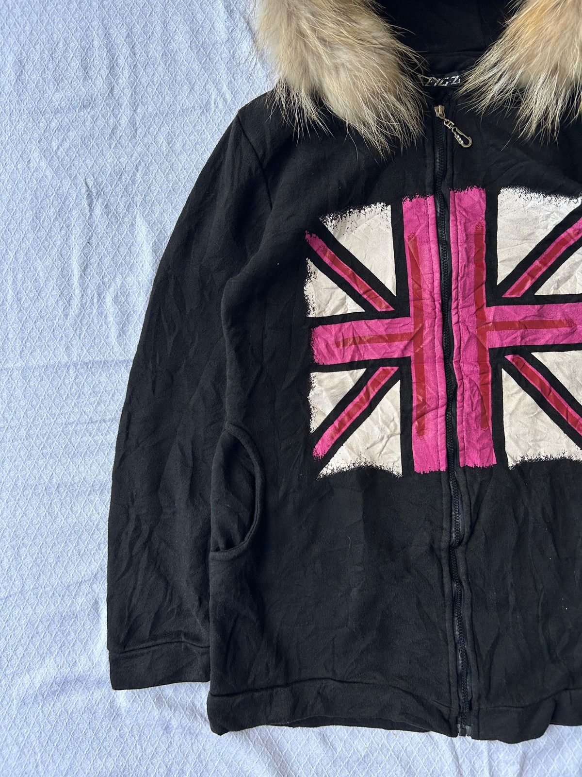 Japanese Brand Fur hoodie poem Inggris flags ifsixewasnine Size US M / EU 48-50 / 2 - 6 Thumbnail