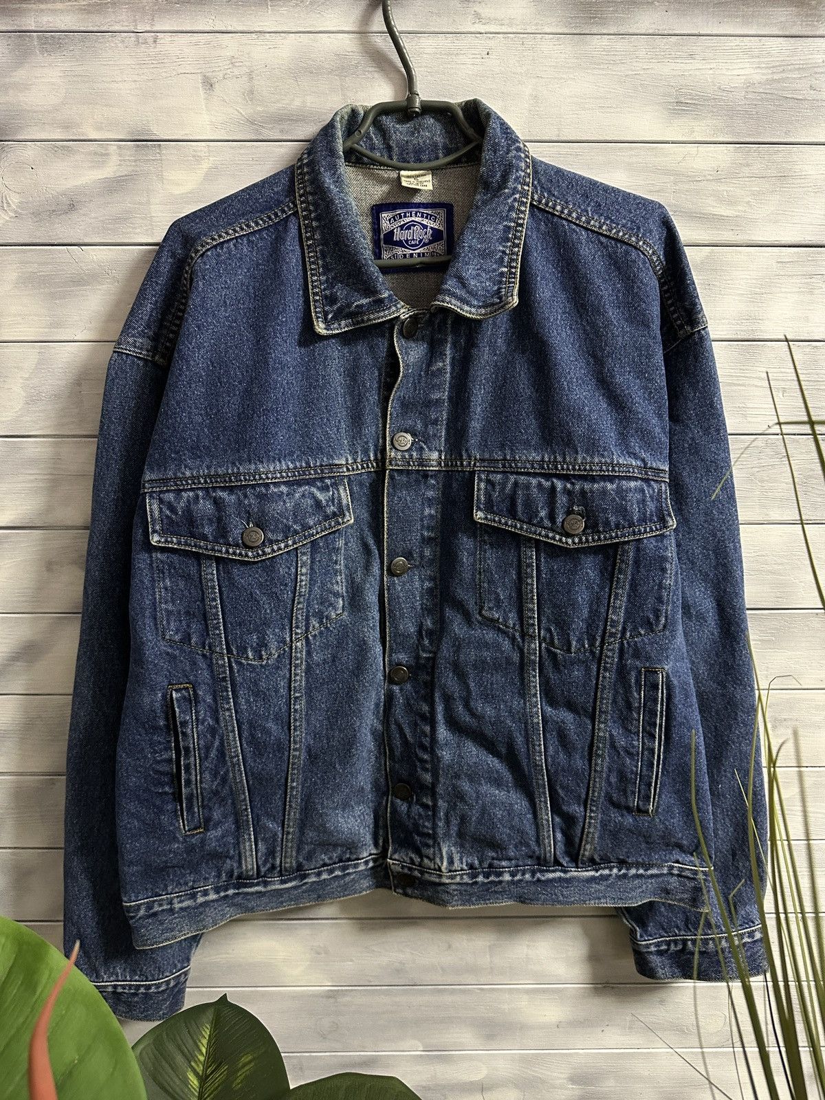 Hard Rock Cafe Very Rare Vintage Jacket Hard Rock Cafe New York Size US XL / EU 56 / 4 - 2 Thumbnail