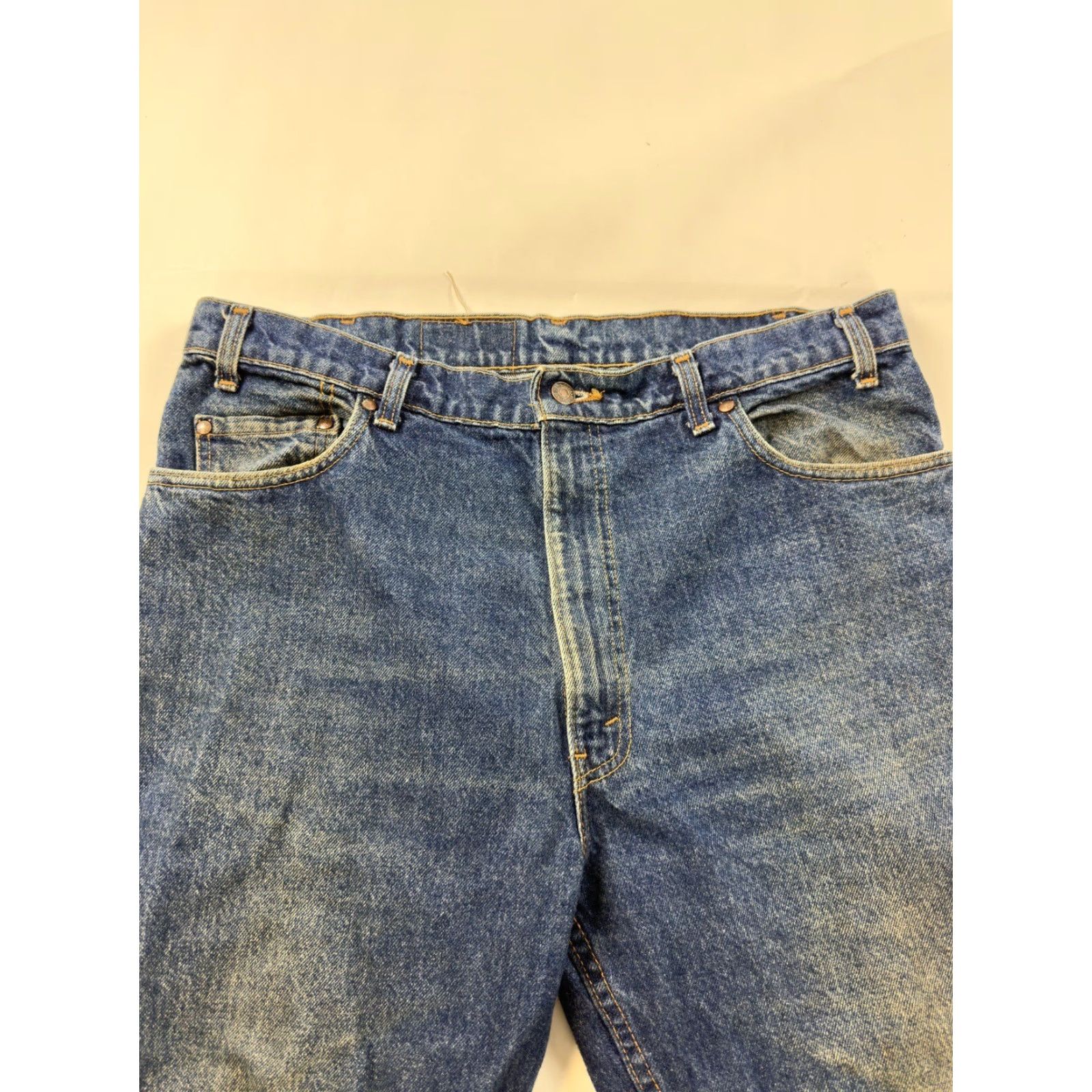 Levi's VINTAGE Levi's 540 Jeans Regular Men 36 Blue 80s 90s Distressed Straight Denim Pants 29in Inseam Size US 36 / EU 52 - 3 Thumbnail
