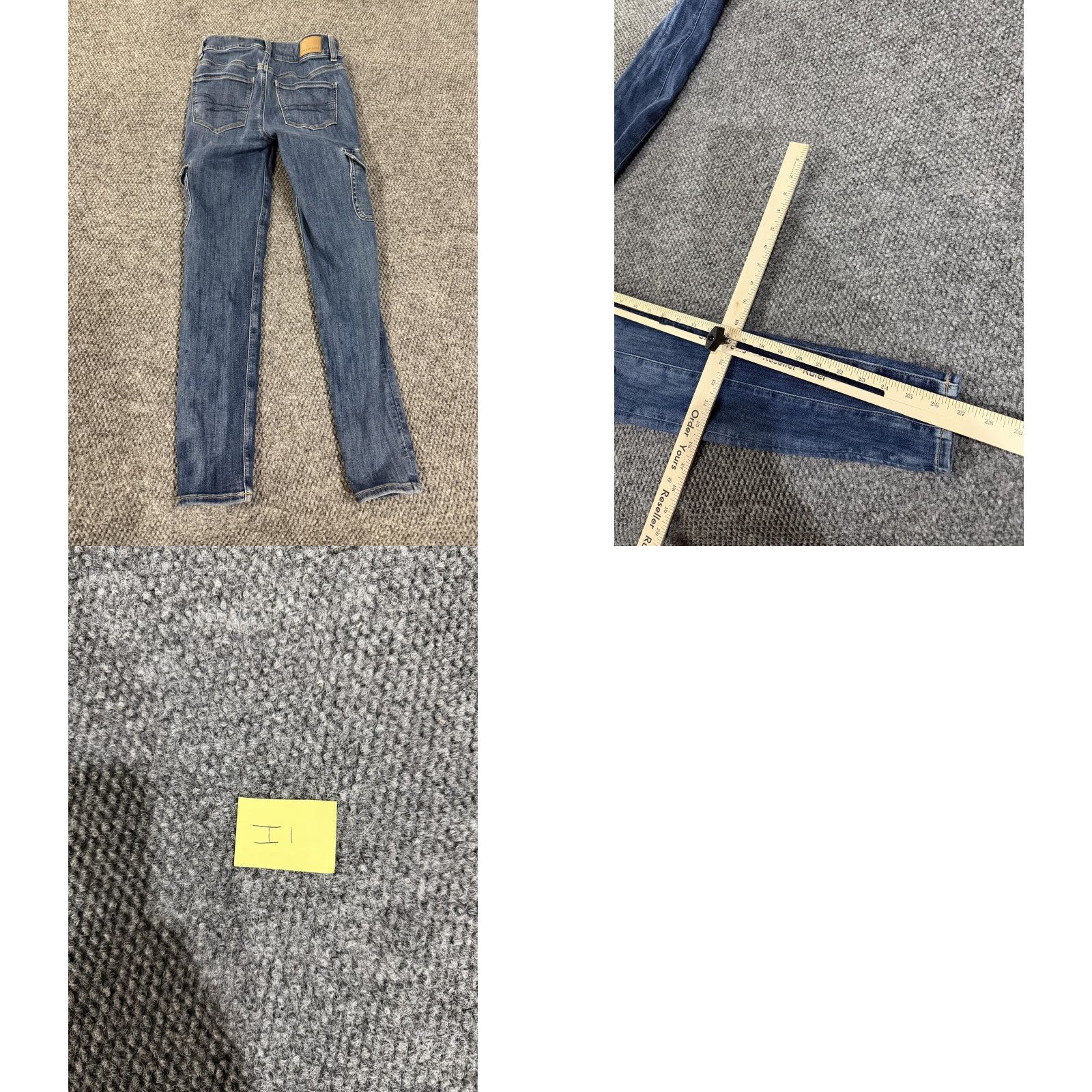 American Eagle Outfitters VINTAGE? No. Size 24" / US 00 / IT 34 - 8 Thumbnail