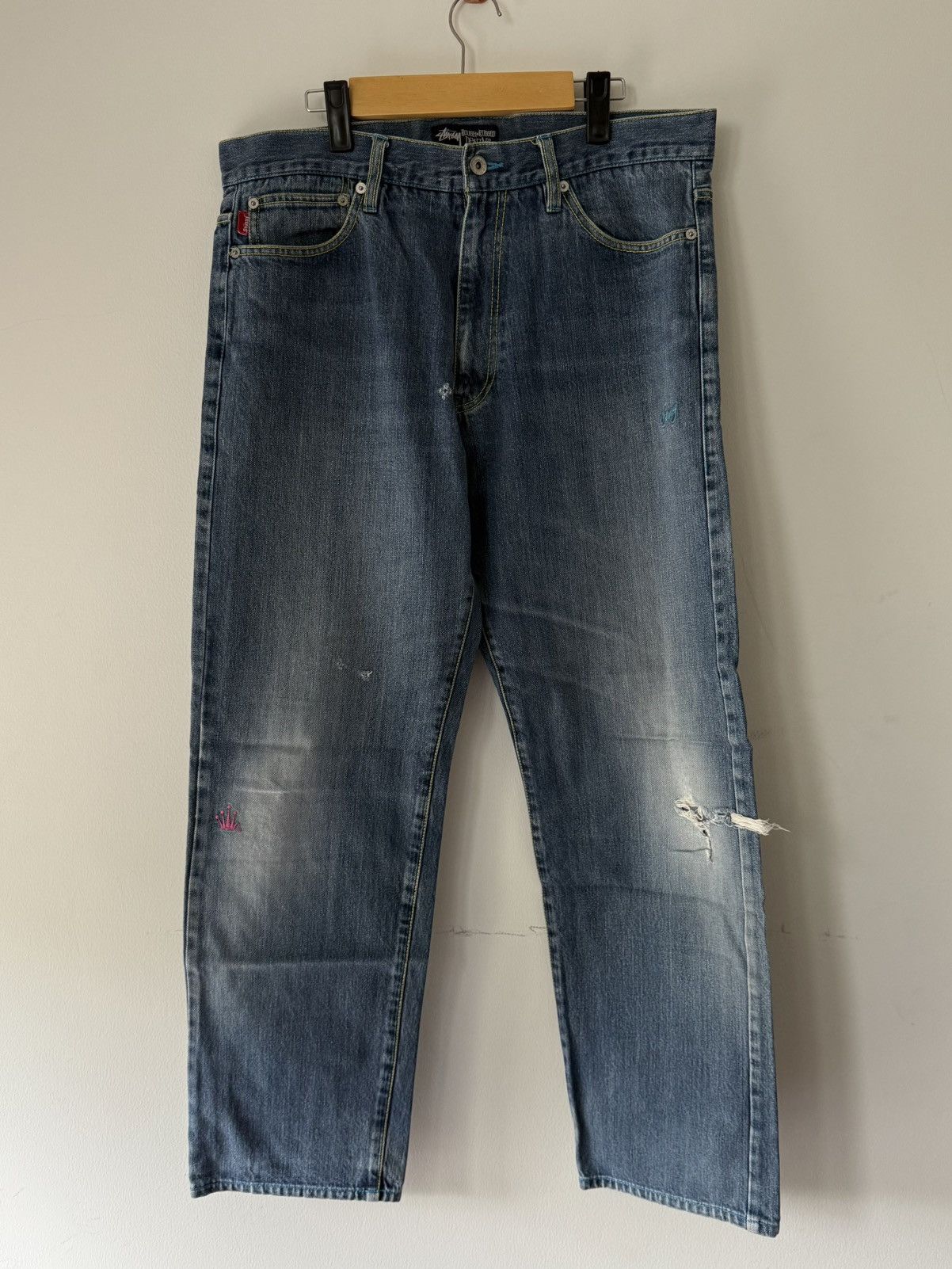 Stussy Rough Rugged Denim | Grailed