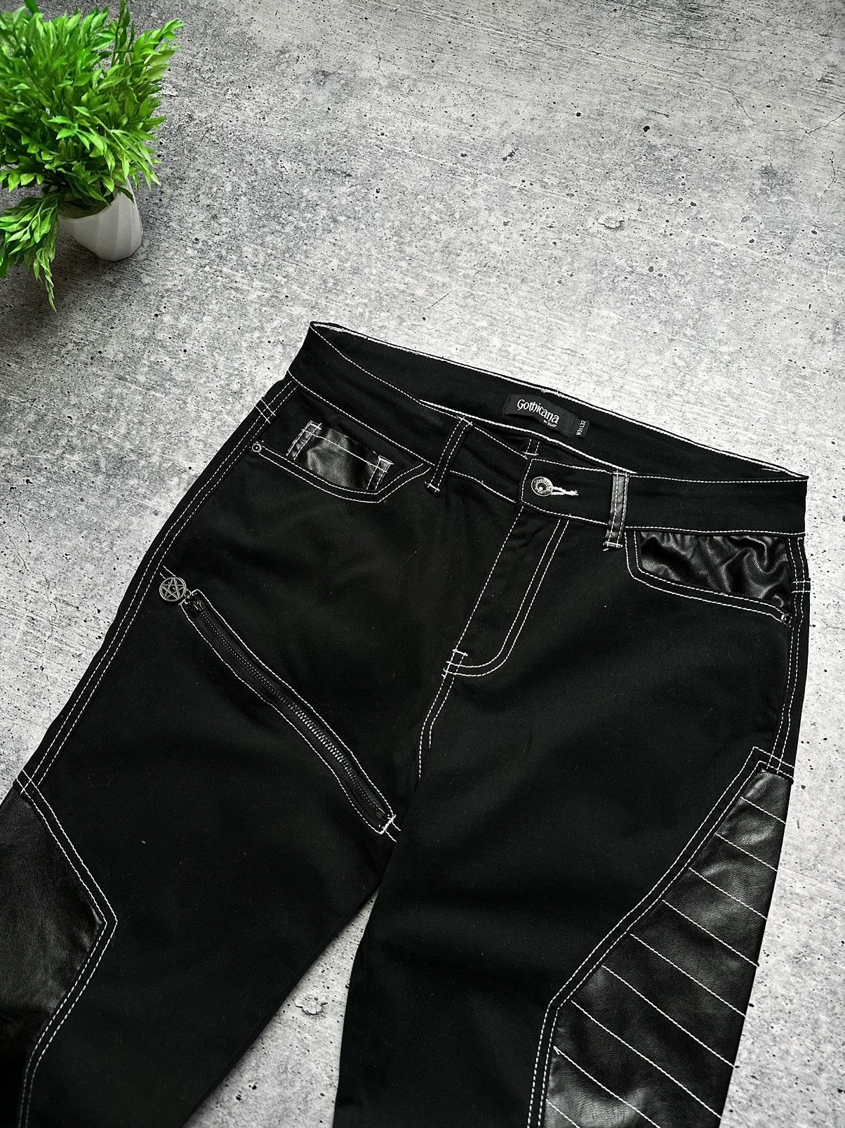 Japanese Brand Vintage Gothicana by EMP Y2K Japanese Hype Faded Pants Size US 32 / EU 48 - 5 Thumbnail