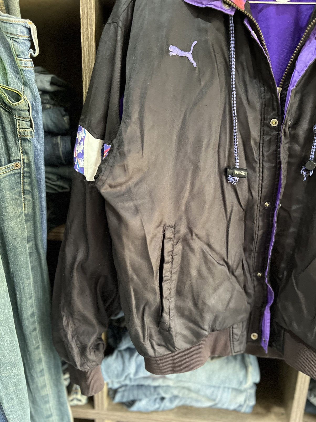 Puma 🔥Vintage Puma Hit Union Zipper Jacket Size US M / EU 48-50 / 2 - 6 Thumbnail