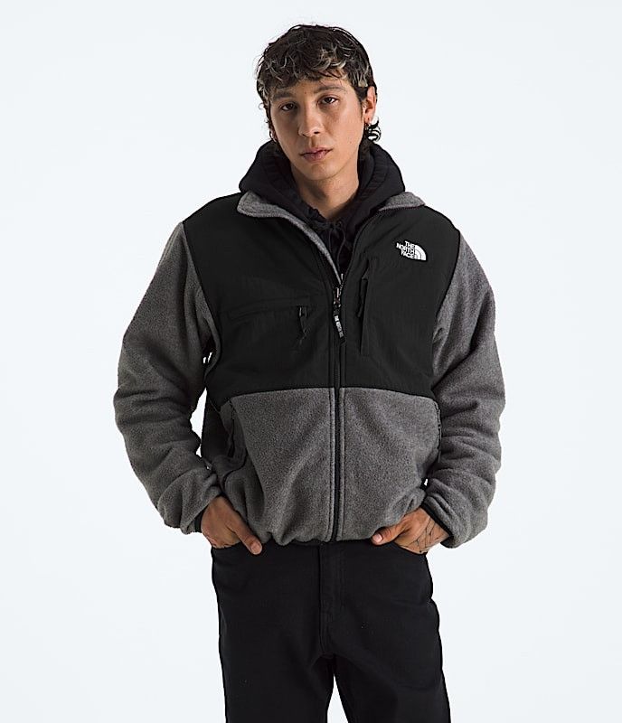 The North Face The North Face Retro Denali Jacket Mid Grey Heather/Black Size US L / EU 52-54 / 3 - 1 Thumbnail