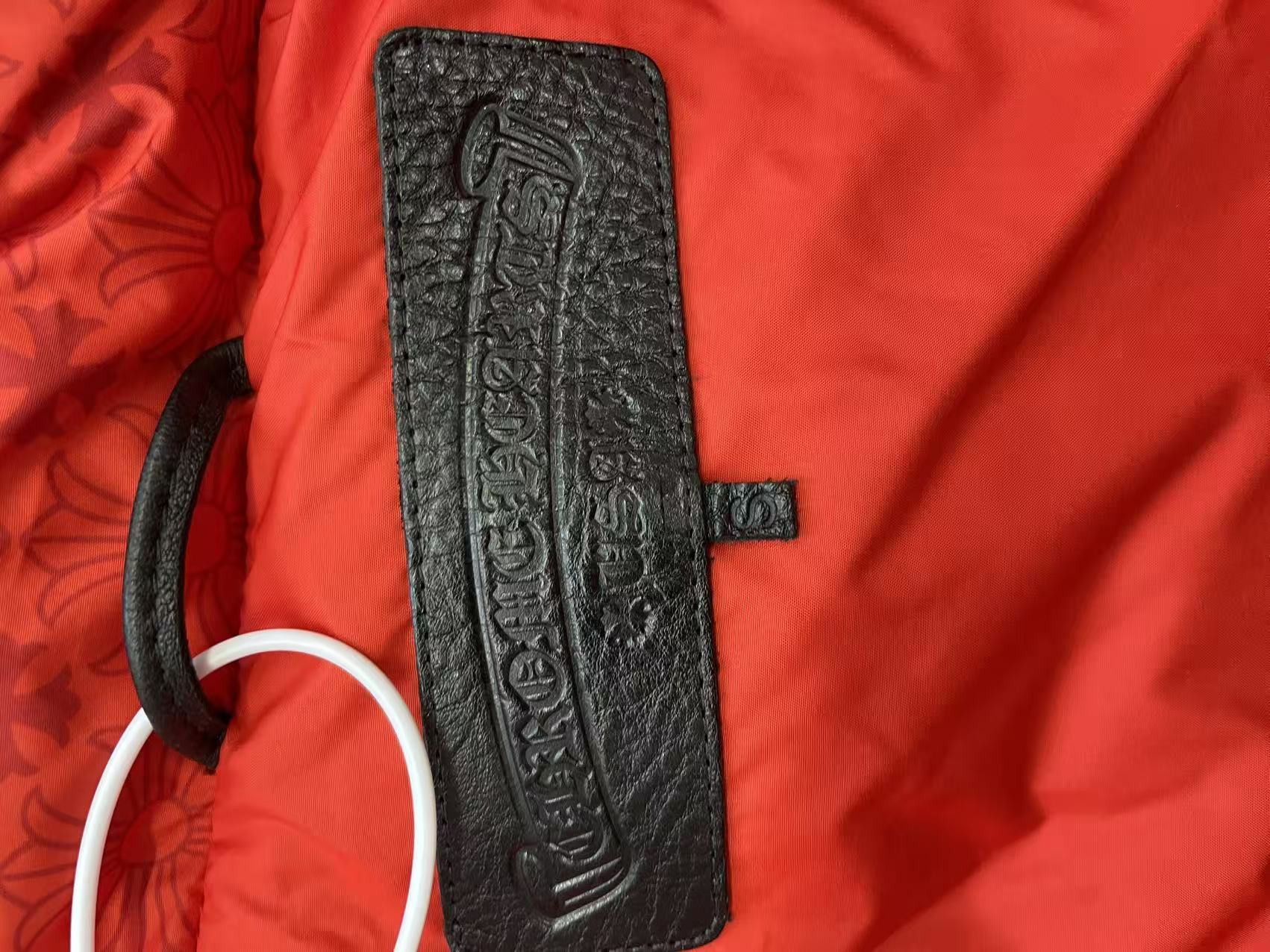 Chrome Hearts Chrome Hearts Red Monogram Cross Pattern Puffer Down Jacket Size US S / EU 44-46 / 1 - 4 Thumbnail