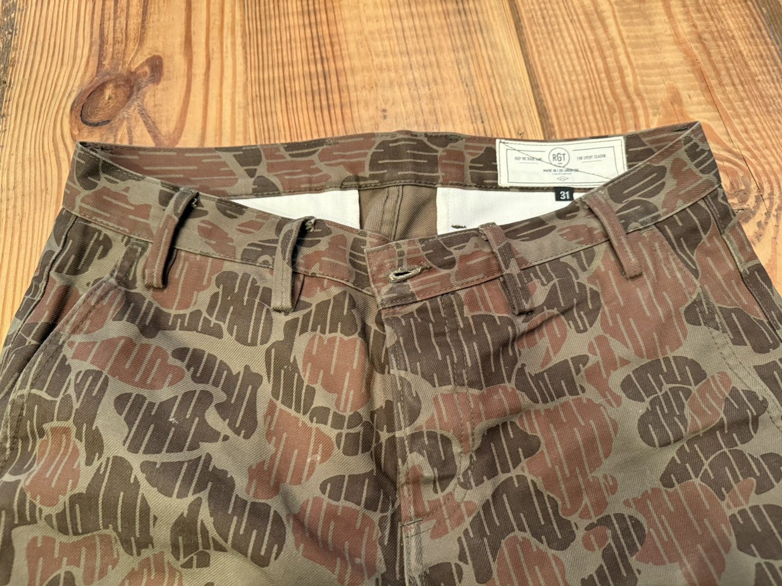 Rogue Territory Rogue Territory Officer Trouser Anniversary Camo Olive Size US 31 - 7 Thumbnail