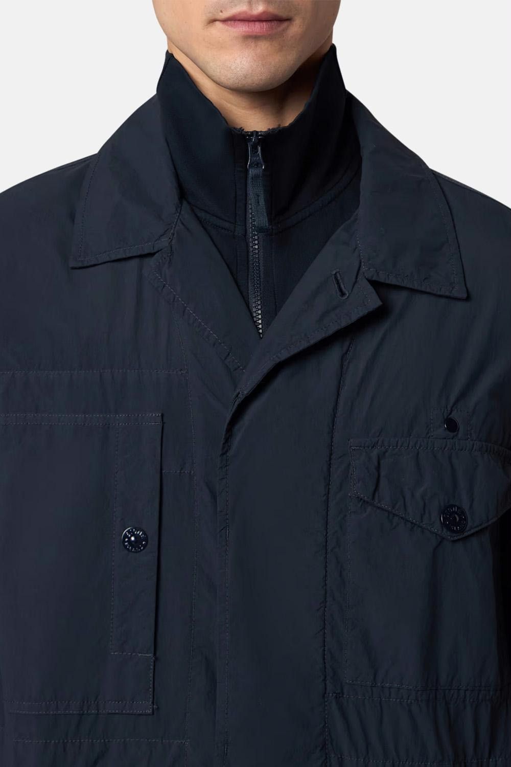 Stone Island Stone Island Nylon Smerigliato Ghost Piece Field Jacket Size US XL / EU 56 / 4 - 6 Thumbnail
