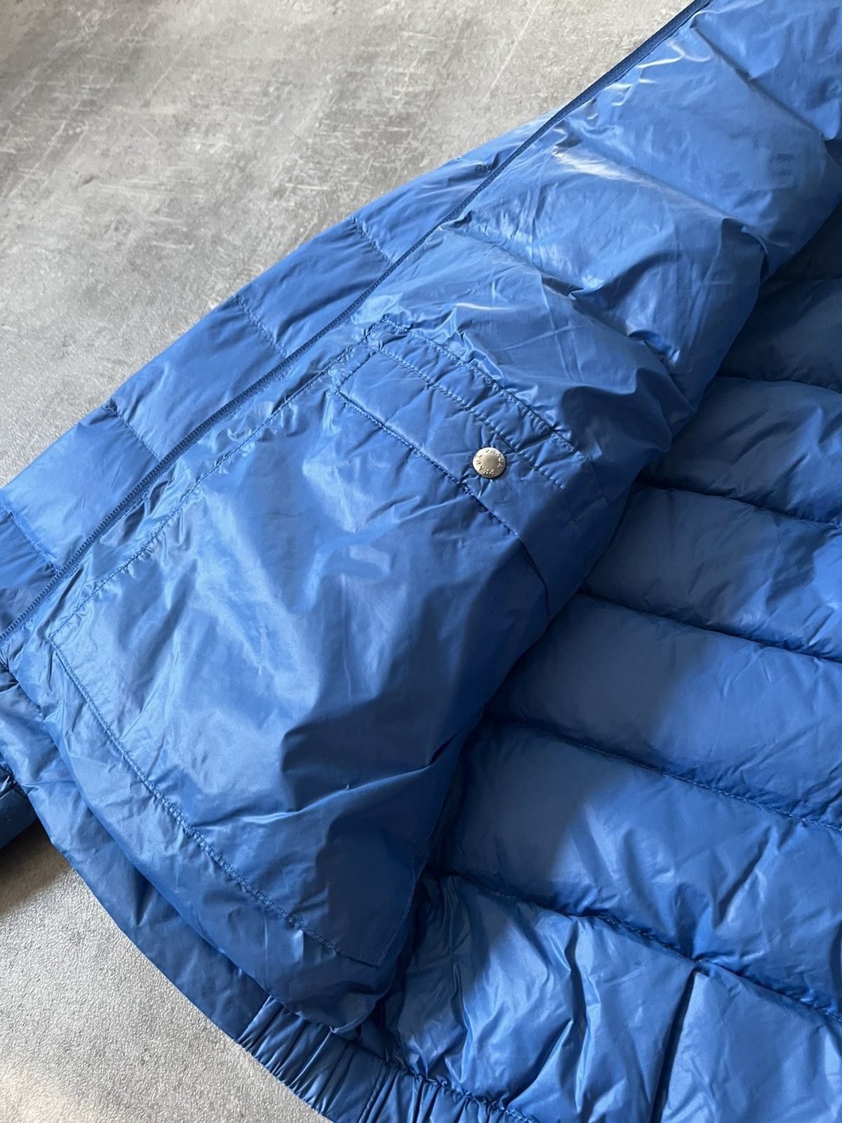 Prada Prada blue light puffer jacket logo rare Size US M / EU 48-50 / 2 - 18 Thumbnail