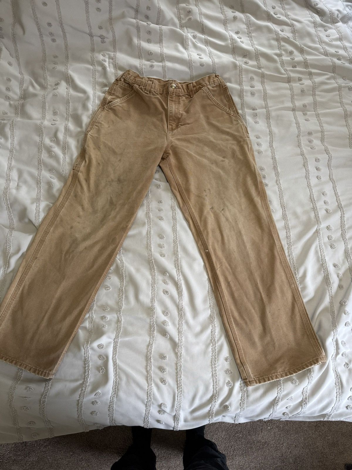 Carhartt Vintage Carhartt Pants 32x32 Size US 32 / EU 48 - 2 Thumbnail