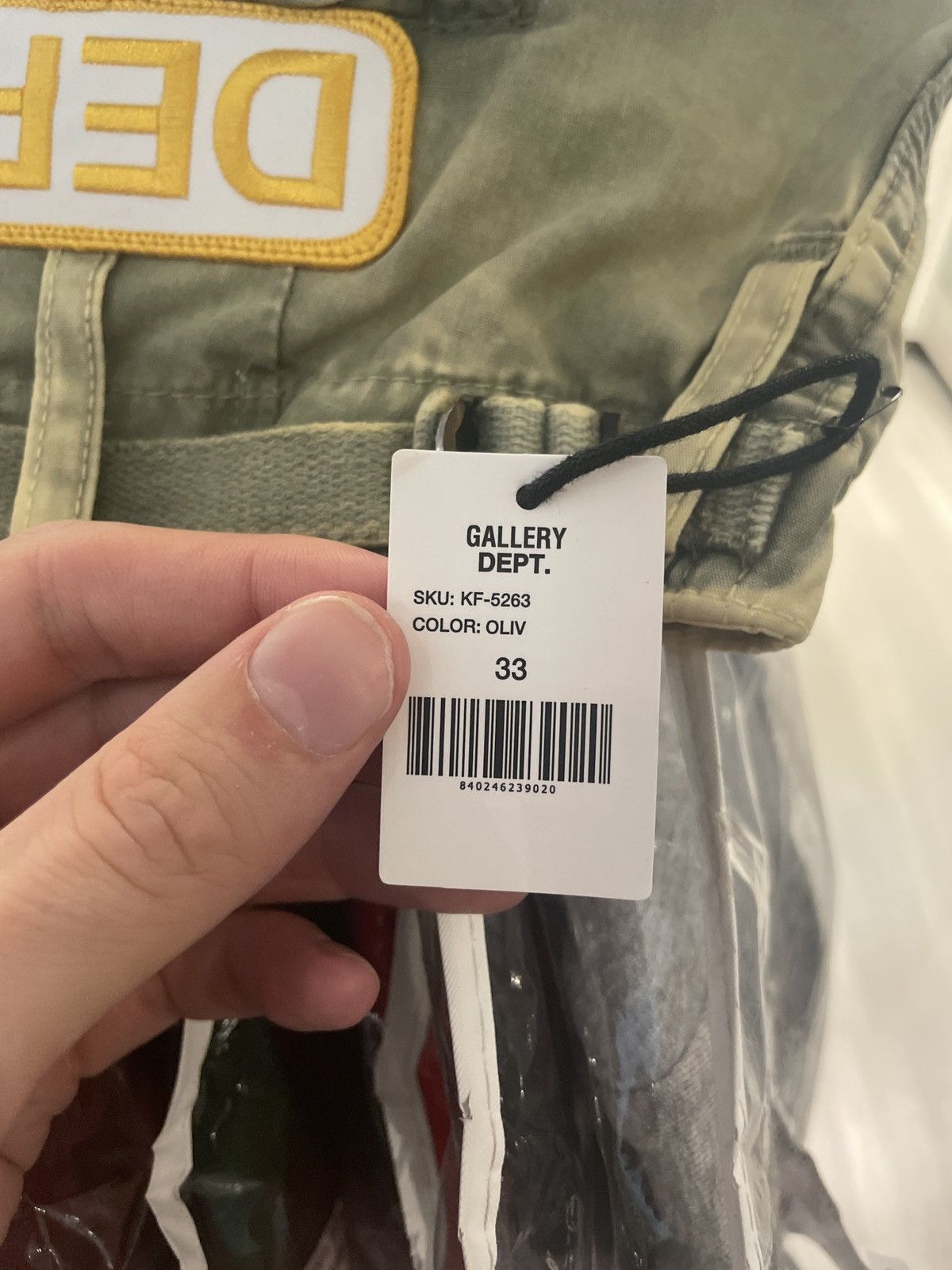 Gallery Department Kenzie Cargo Shorts Olive