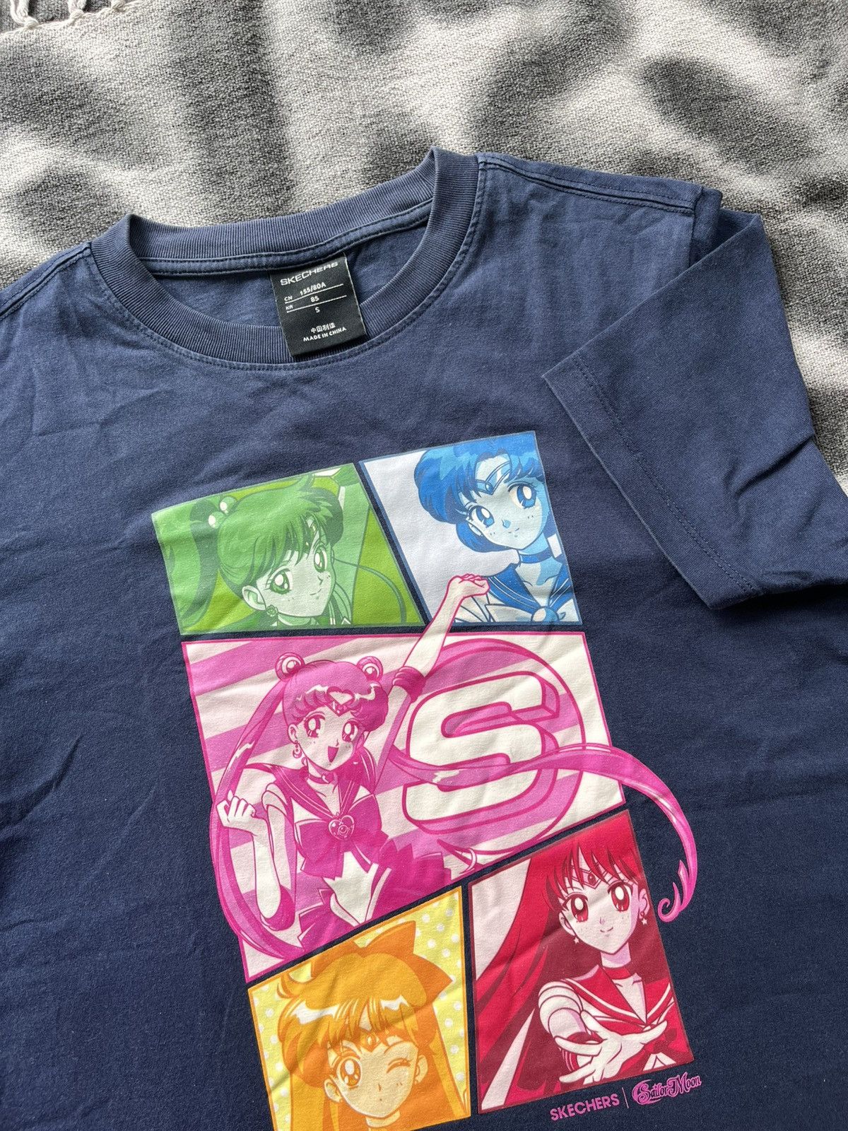 Anime Rare! Sailor Moon x Skechers Anime Tshirt Size US S / EU 44-46 / 1 - 1 Thumbnail