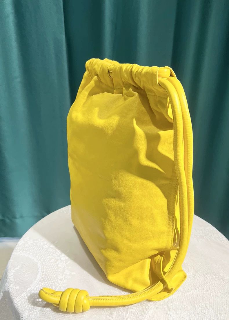 Loewe LOEWE size os Yellow pull cord bag shoulder bag Size ONE SIZE - 5 Thumbnail