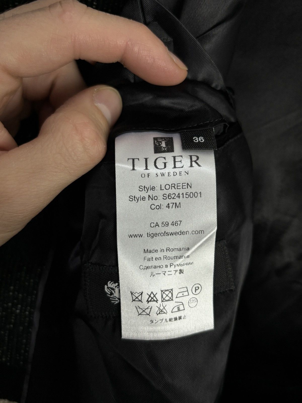 Tiger of Sweden Tiger Of Sweden Duffle Coat Wool Cotton Mohair Size S / US 4 / IT 40 - 9 Thumbnail