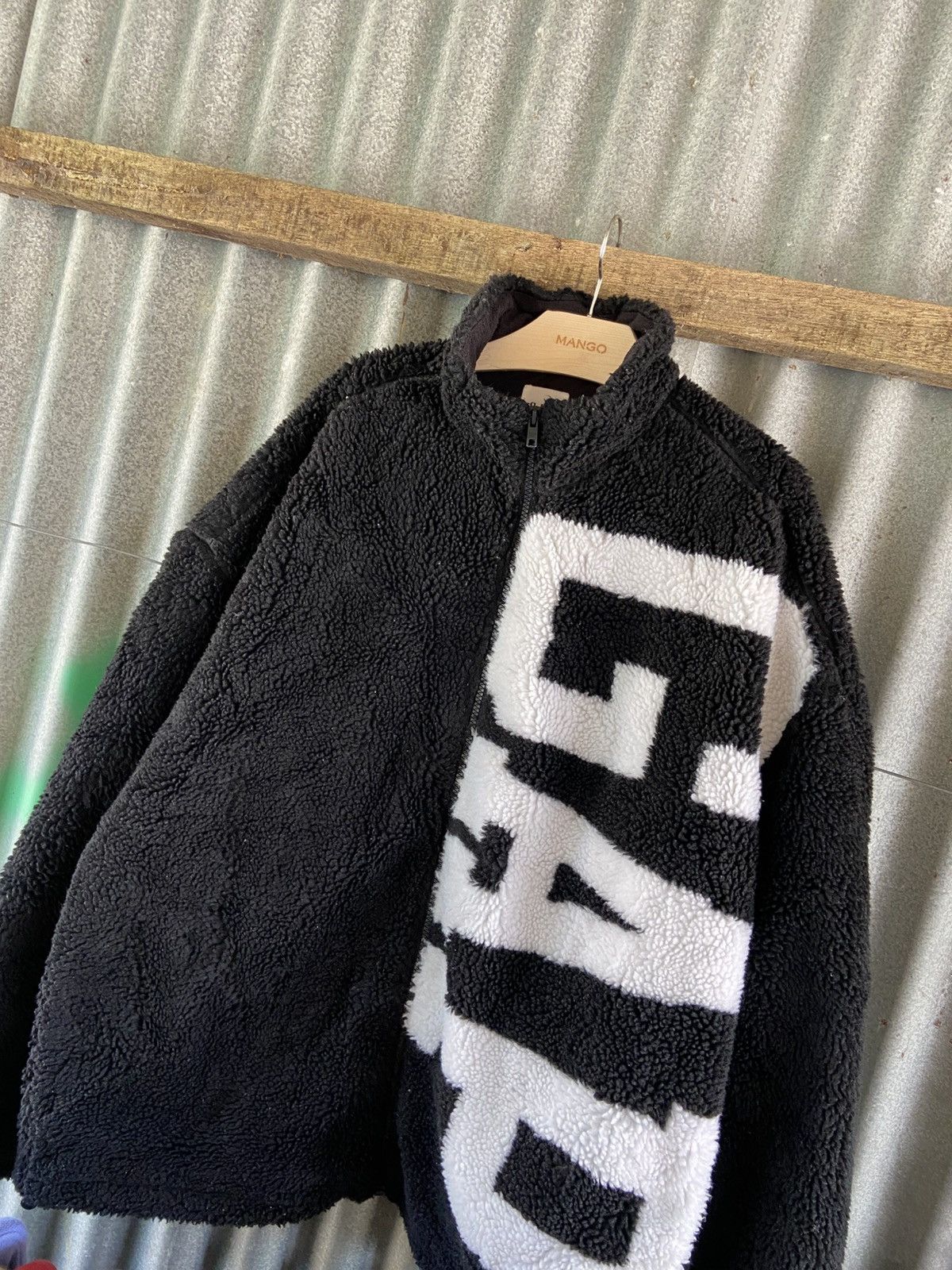 Gap × Other SHERPA FLEECE MONOGRAM LOGO OVERSIZED Size US L / EU 52-54 / 3 - 3 Thumbnail