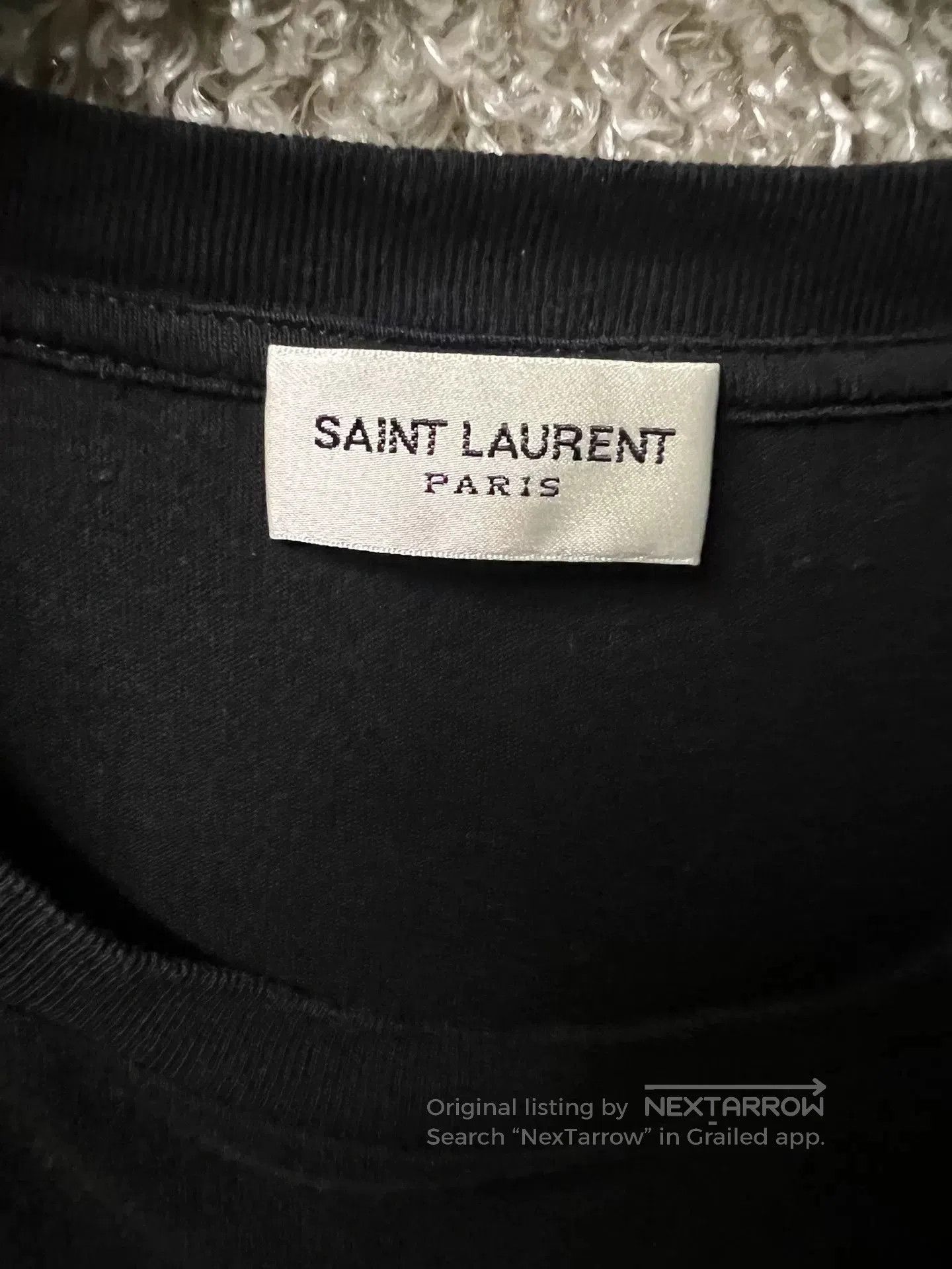 Saint Laurent Paris Saint Laurent Men's Casual Short Sleeve T. Size US S / EU 44-46 / 1 - 4 Thumbnail