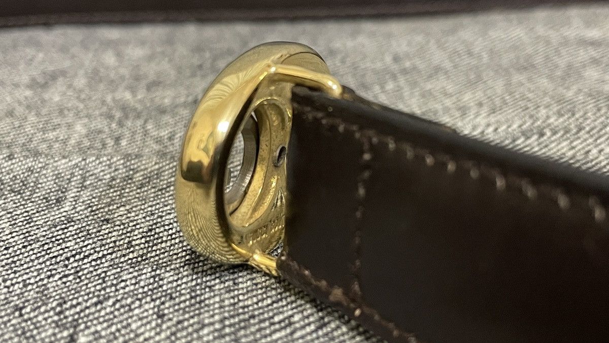 Designer Gucci Leather Vintage Size ONE SIZE - 9 Thumbnail