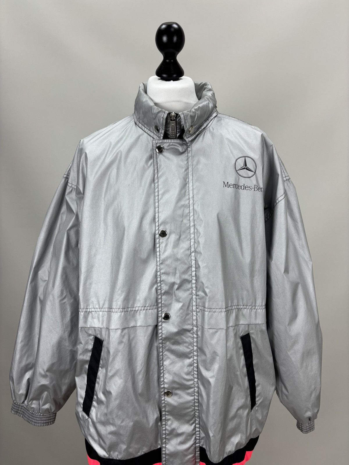 Mercedes-Benz Mens jacket Mercedes Benz Size L Color Gray Size US L / EU 52-54 / 3 - 2 Thumbnail