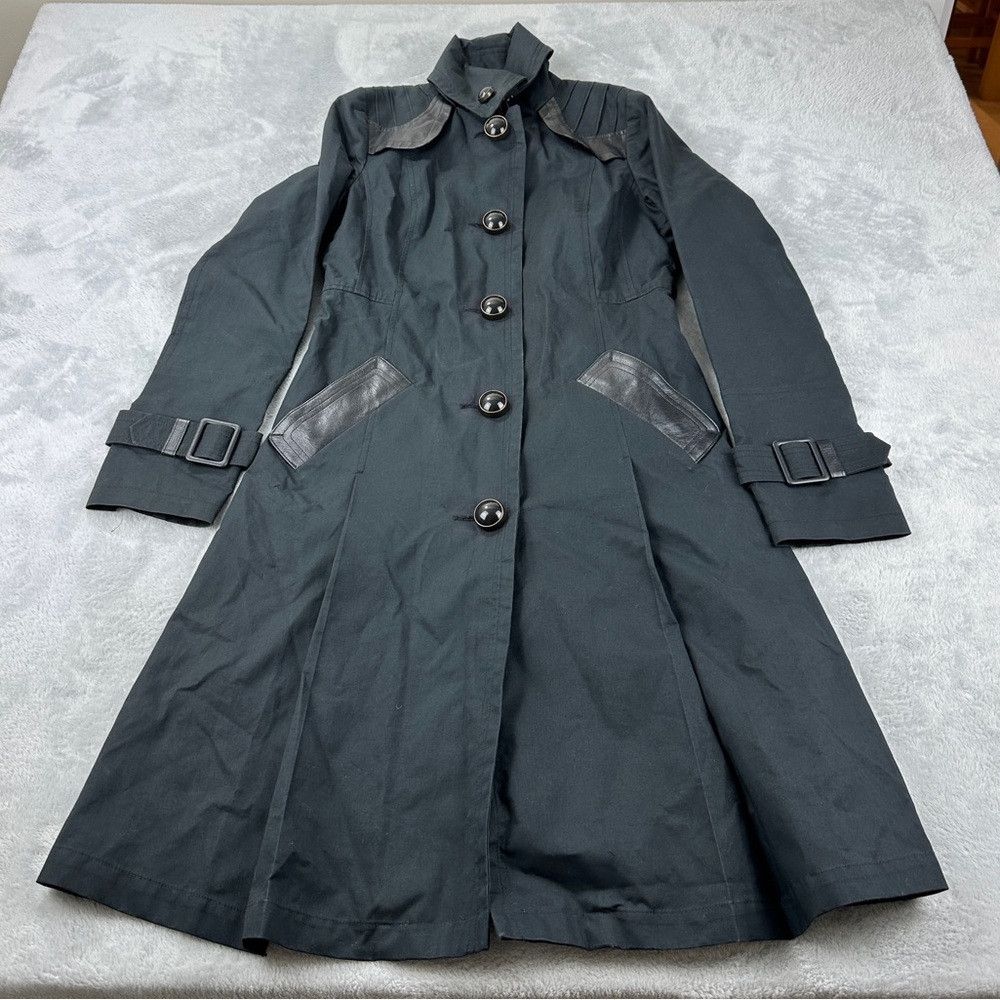 Mackage Mackage Black Trench Coat Women’s Size Small Size S / US 4 / IT 40 - 1 Thumbnail