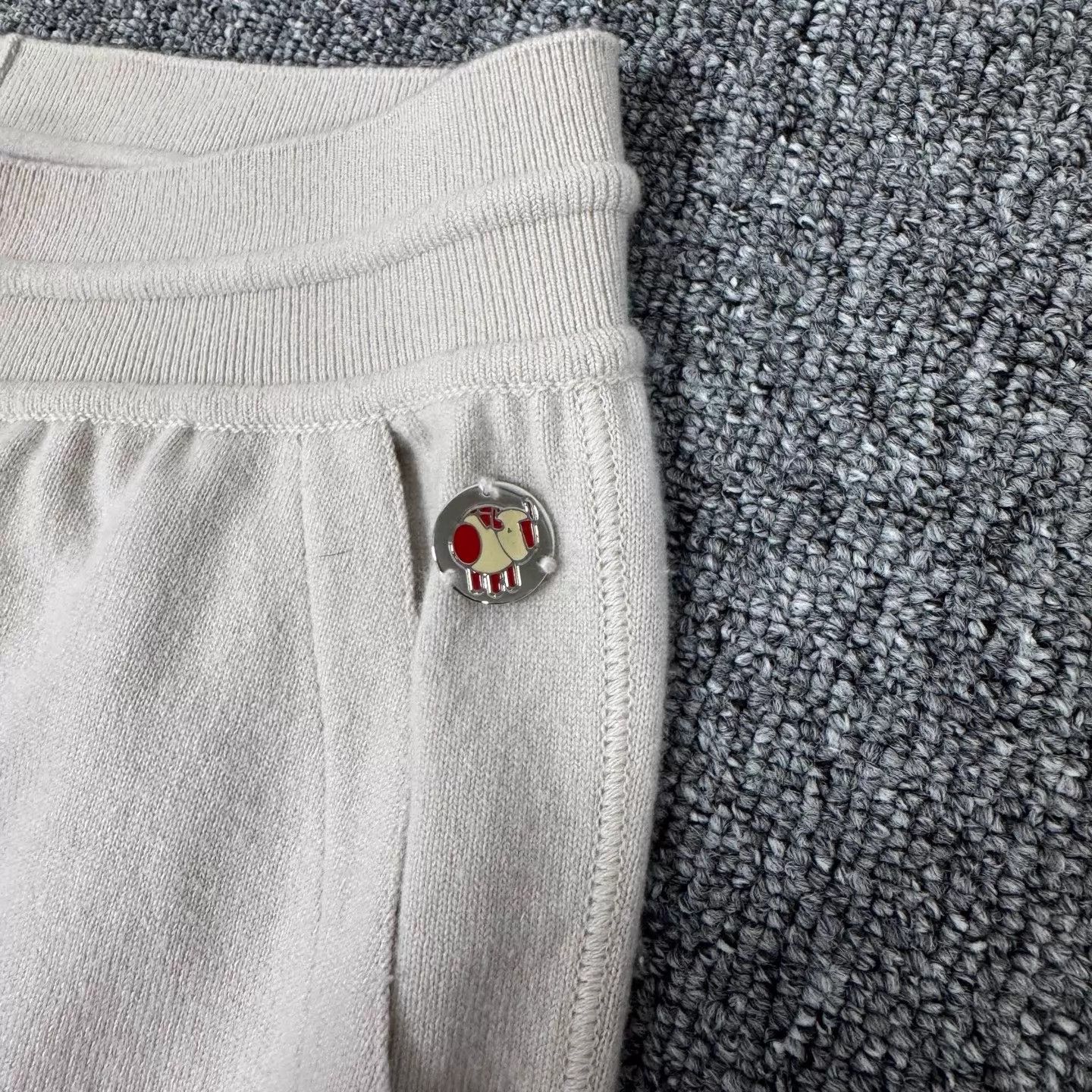 Loro Piana Loro Piana Cream Baby Cashmere Sweatpants 40 Size 27" / US 4 / IT 40 - 3 Thumbnail