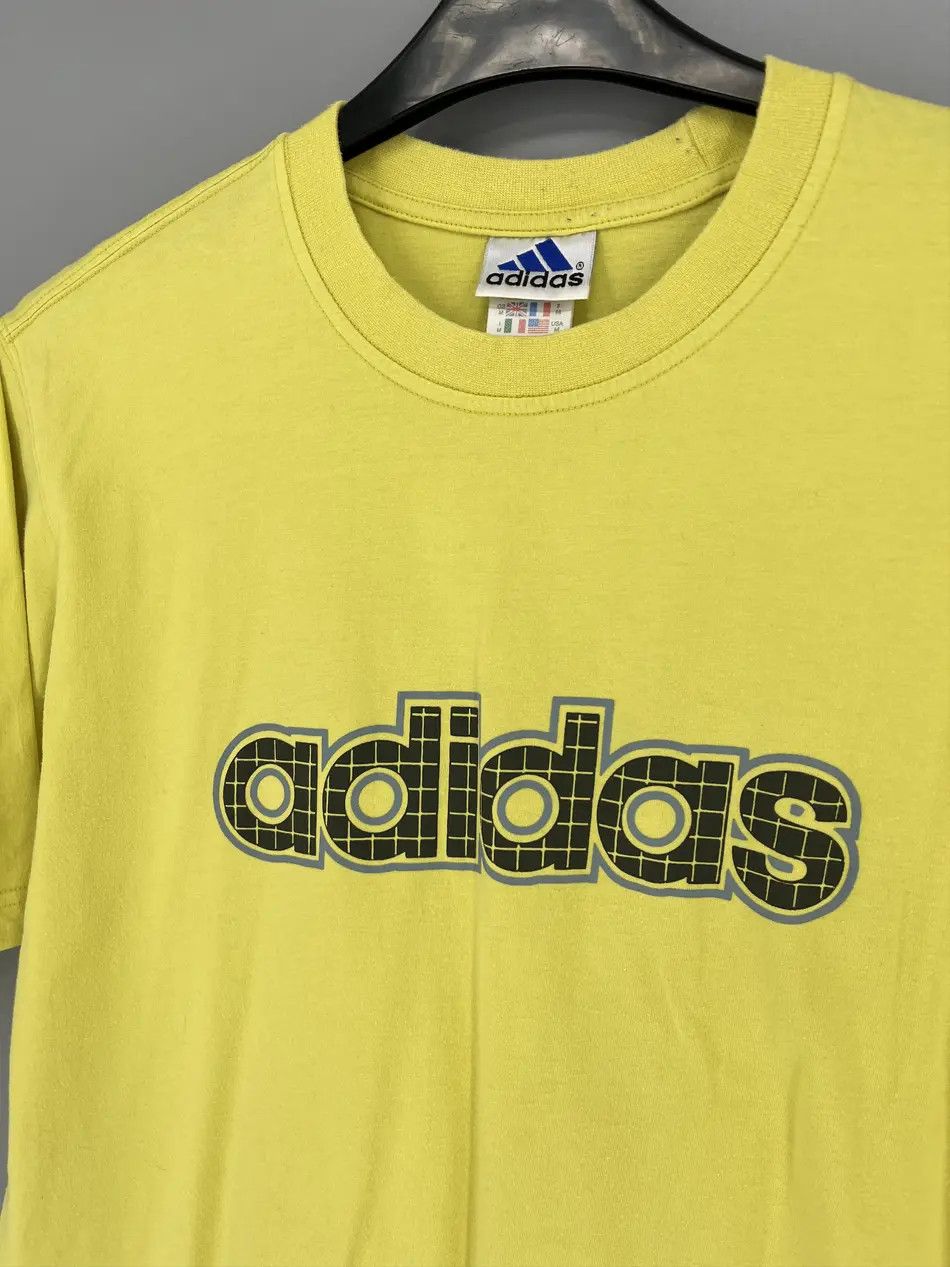 Adidas Vintage 90s Adidas Logo Tee Streetwear Size US M / EU 48-50 / 2 - 6 Thumbnail