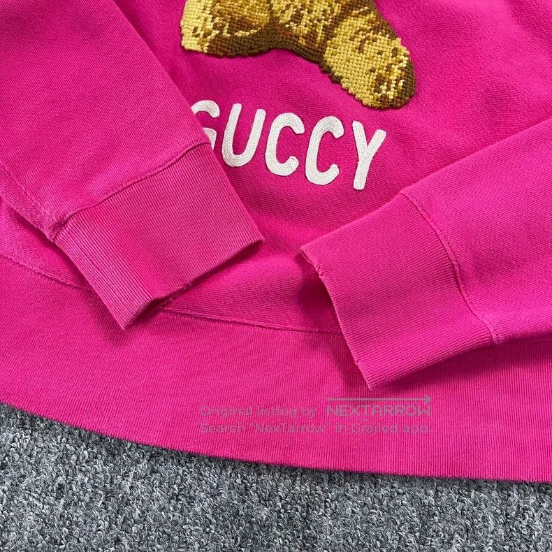 Gucci Gucci Little Bear makes old sweatshirts Size S / US 4 / IT 40 - 6 Thumbnail