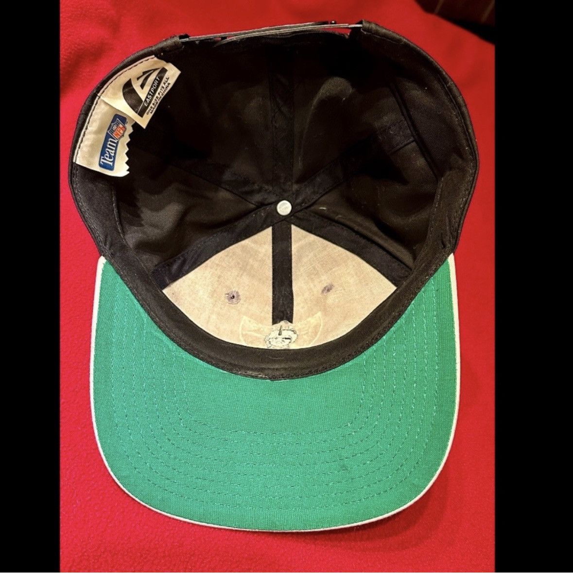 Vintage VINTAGE 1990s OAKLAND LA RAIDERS BASEBALL CAP SNAPBACK Size ONE SIZE - 7 Thumbnail