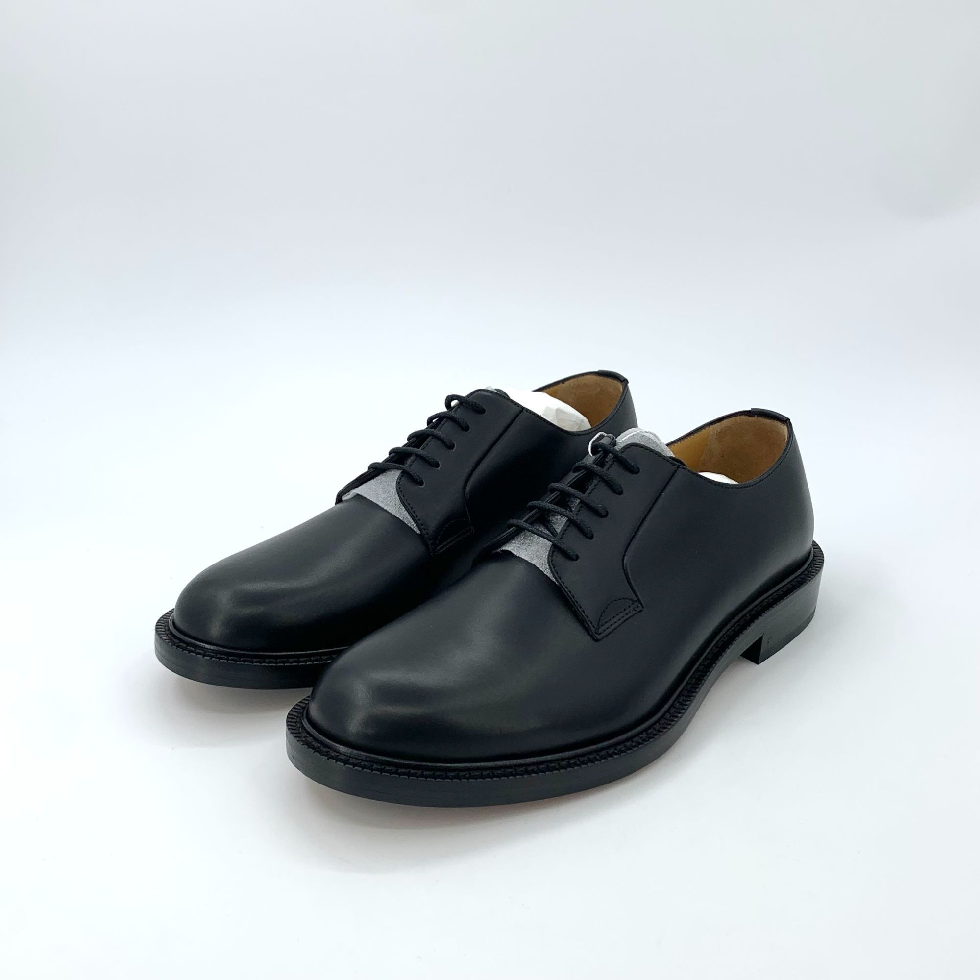 Valentino Valentino Garavani Mens Black Leather Lace-Up Shoes Size 41 Size US 7.5 / EU 40-41 - 2 Thumbnail