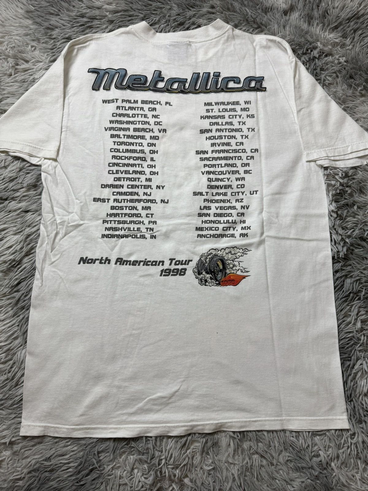 Metallica Vintage Metallica 1997 Gimme Fuel Size US XL / EU 56 / 4 - 6 Thumbnail
