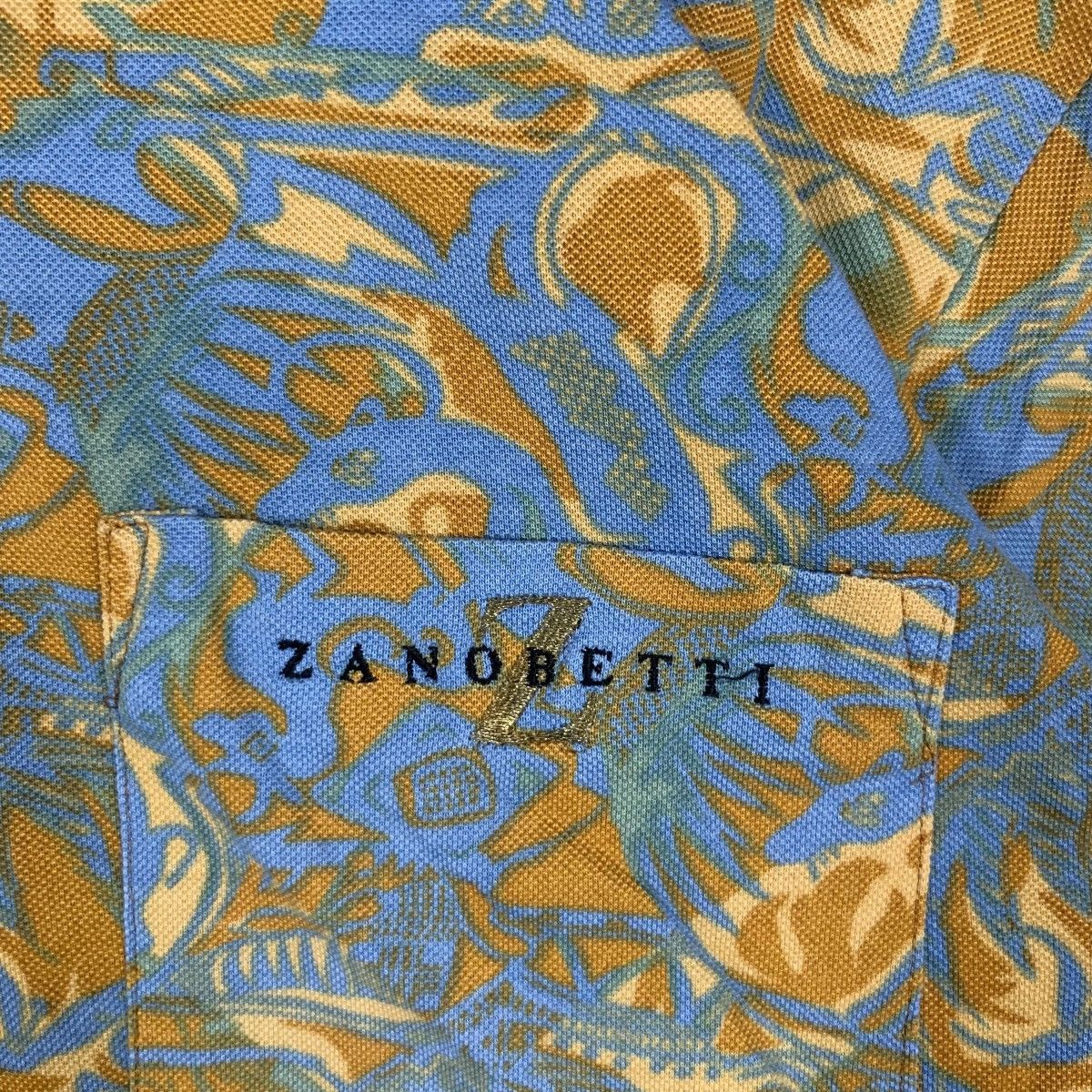 Vintage Vintage ZANOBETTI ITALY HAWAII Floral Polo Size US M / EU 48-50 / 2 - 3 Thumbnail
