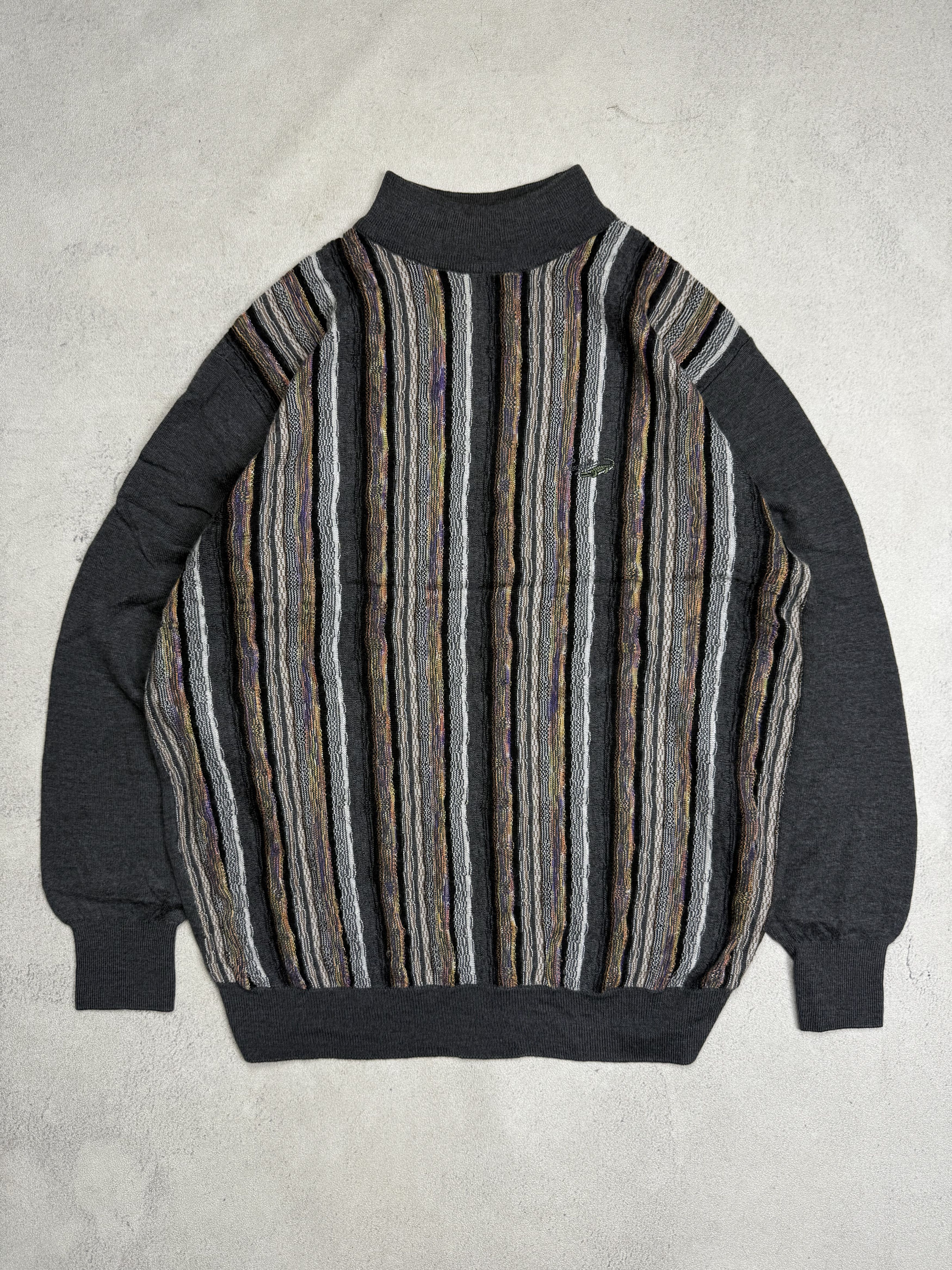 Vintage Vintage Crocodile Knit Sweater 3D Size US S / EU 44-46 / 1 - 1 Thumbnail