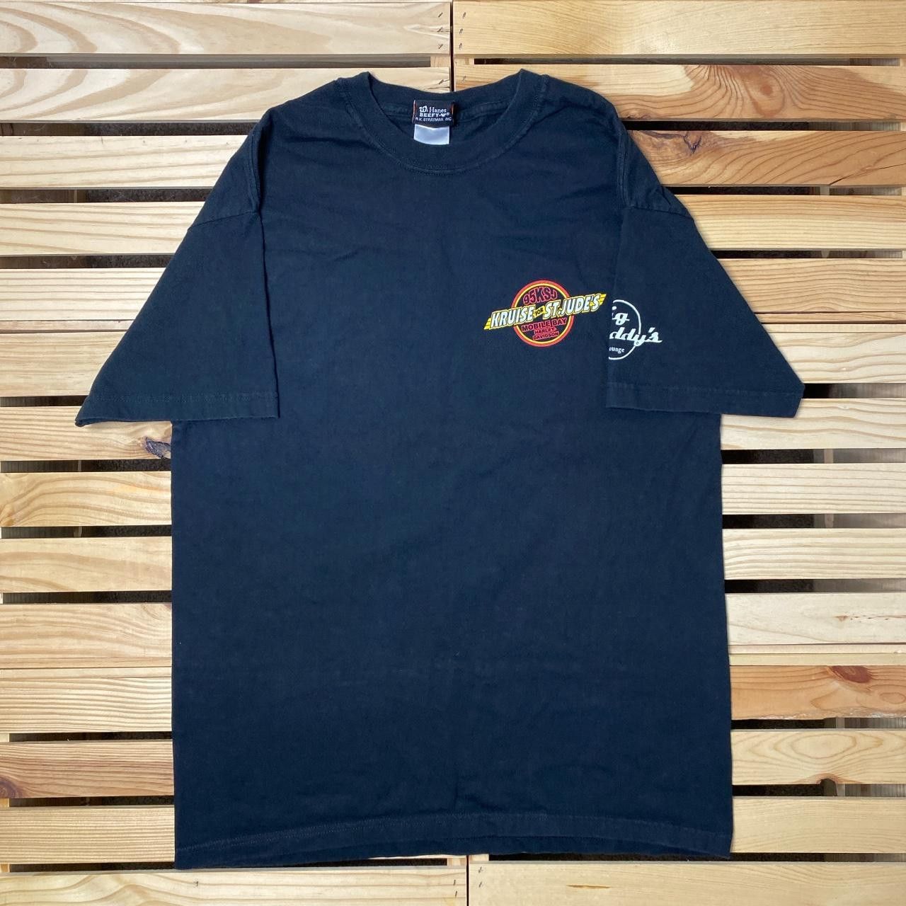 Harley Davidson Vintage Harley Davidson x St. Jude's Black Tee Size Large Size US L / EU 52-54 / 3 - 2 Thumbnail