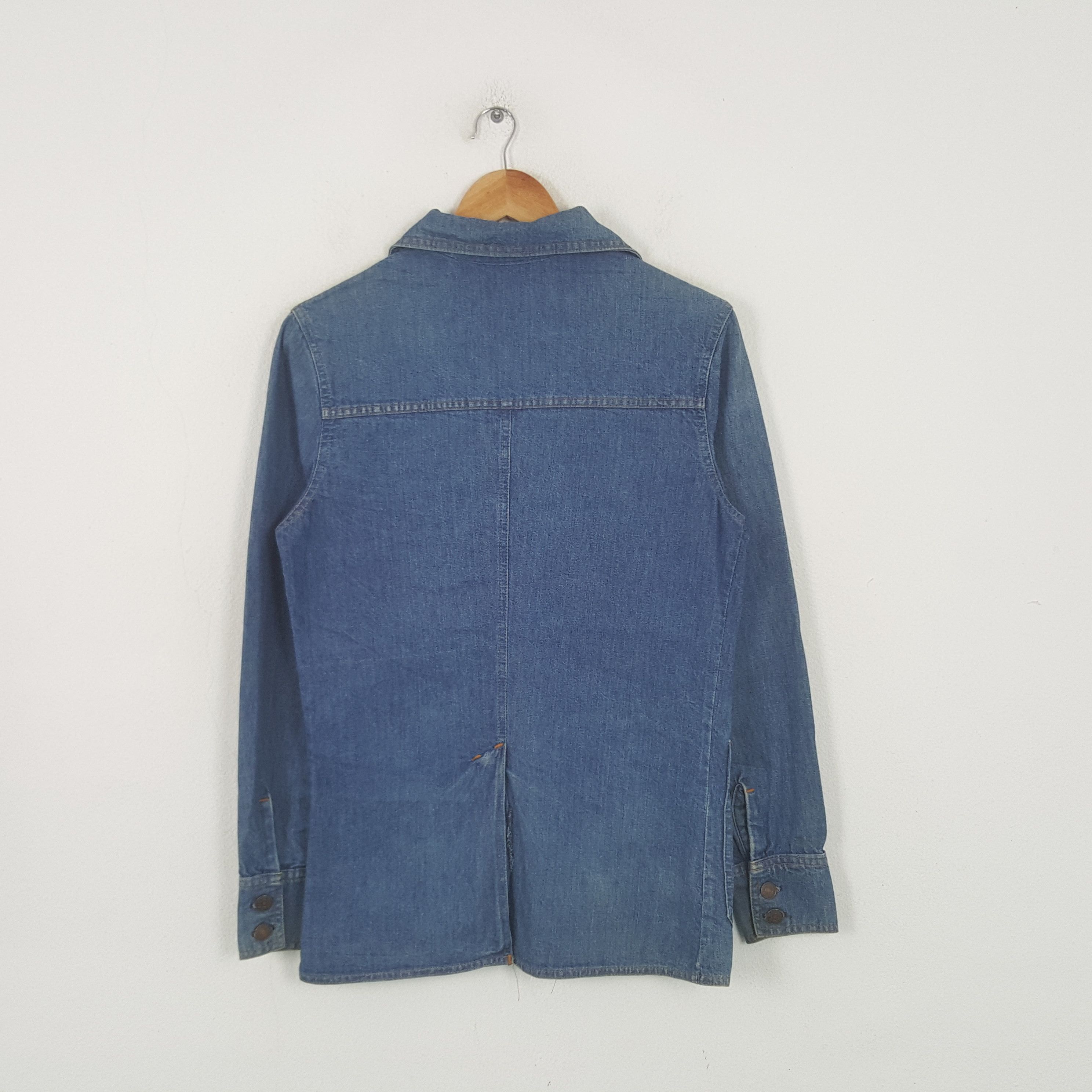 Levi's Vintage Levi's USA Denim Shirt Button Up RR8 Size US S / EU 44-46 / 1 - 3 Thumbnail