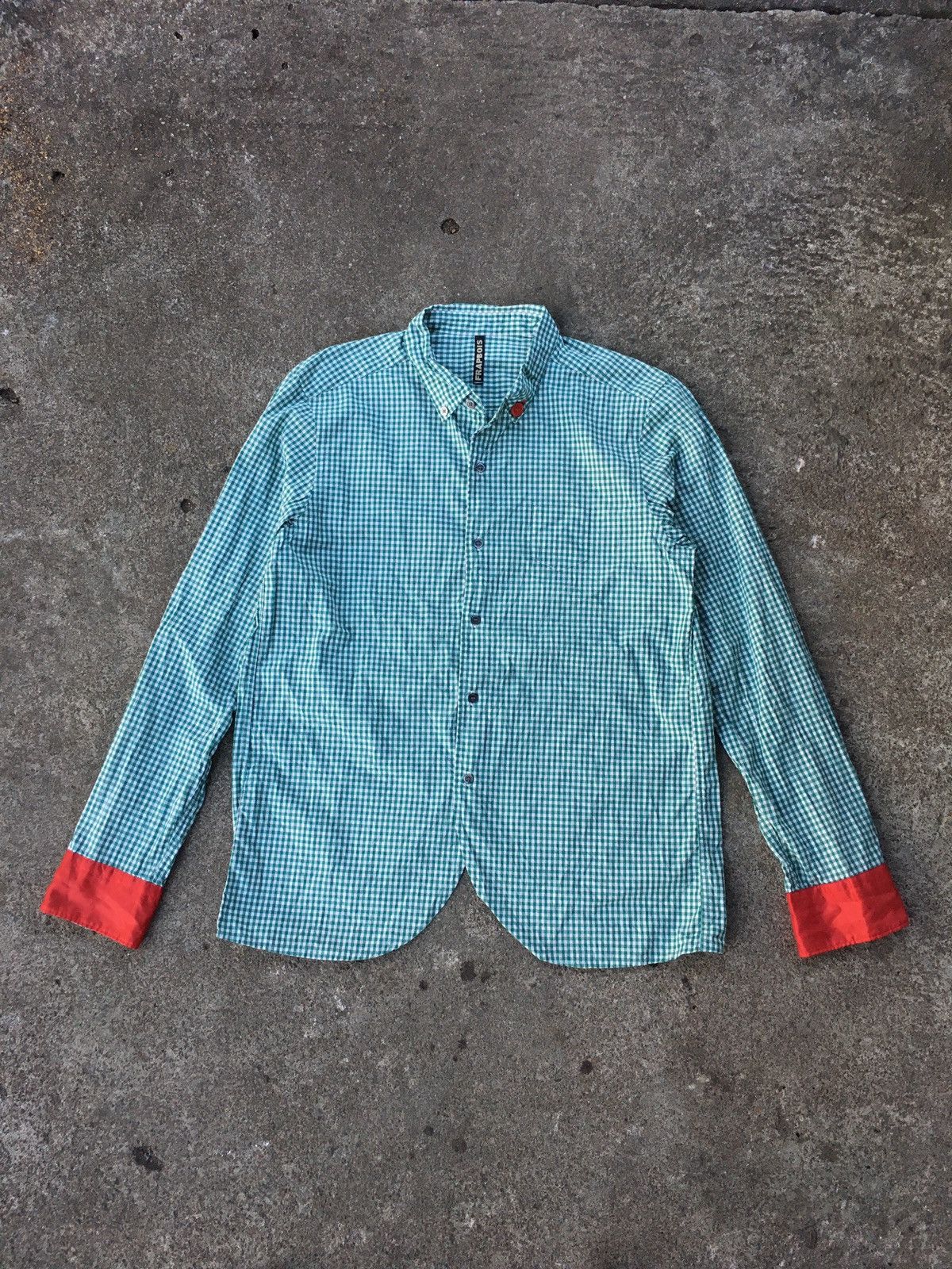 Issey Miyake 90S ISSEY MIYAKE FRAPBOIS GINGHAM SHIRT BUTTON UPS Size US M / EU 48-50 / 2 - 12 Thumbnail