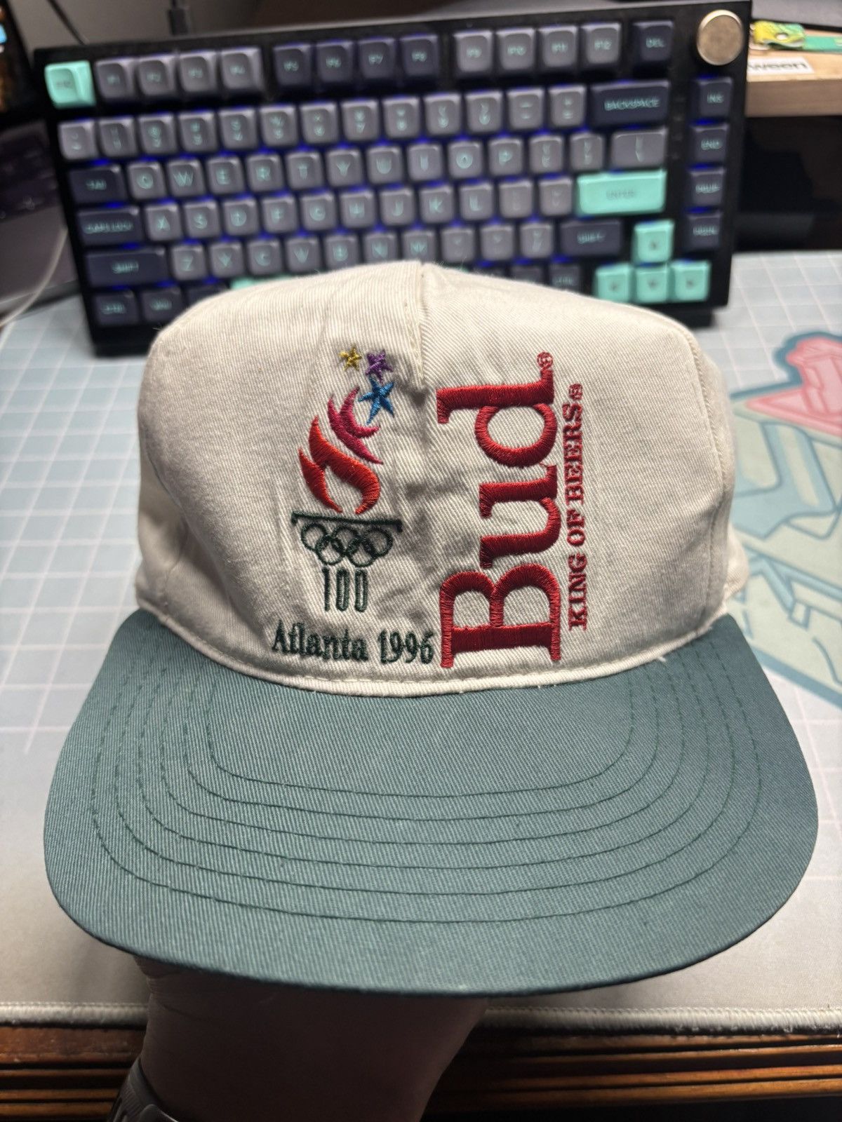 Reebok Atlanta 1996 x Bud King of Beers Reebok Vintage Cap Size ONE SIZE - 1 Thumbnail