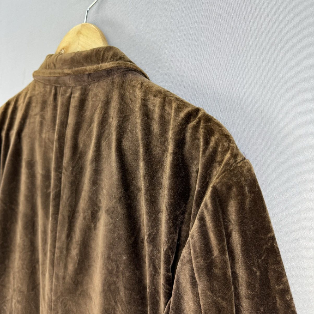 Japanese Brand Vintage Japanese Brown Velvet Blazer Jacket Made in Japan Size US M / EU 48-50 / 2 - 5 Thumbnail