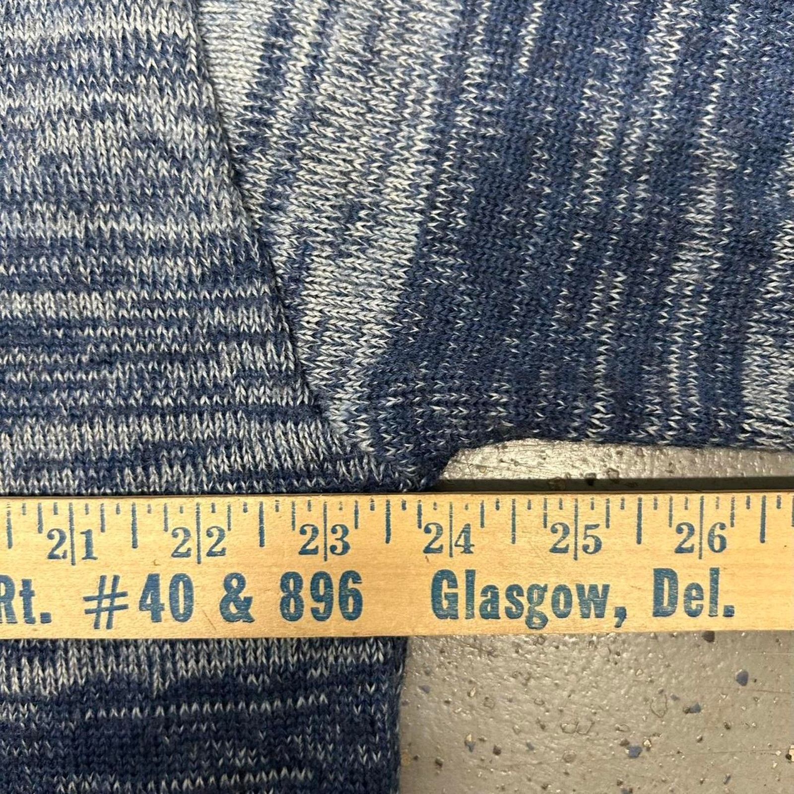Other Vtg/y2k navy blue and white striped vintage sweater Size US XXL / EU 58 / 5 - 4 Thumbnail
