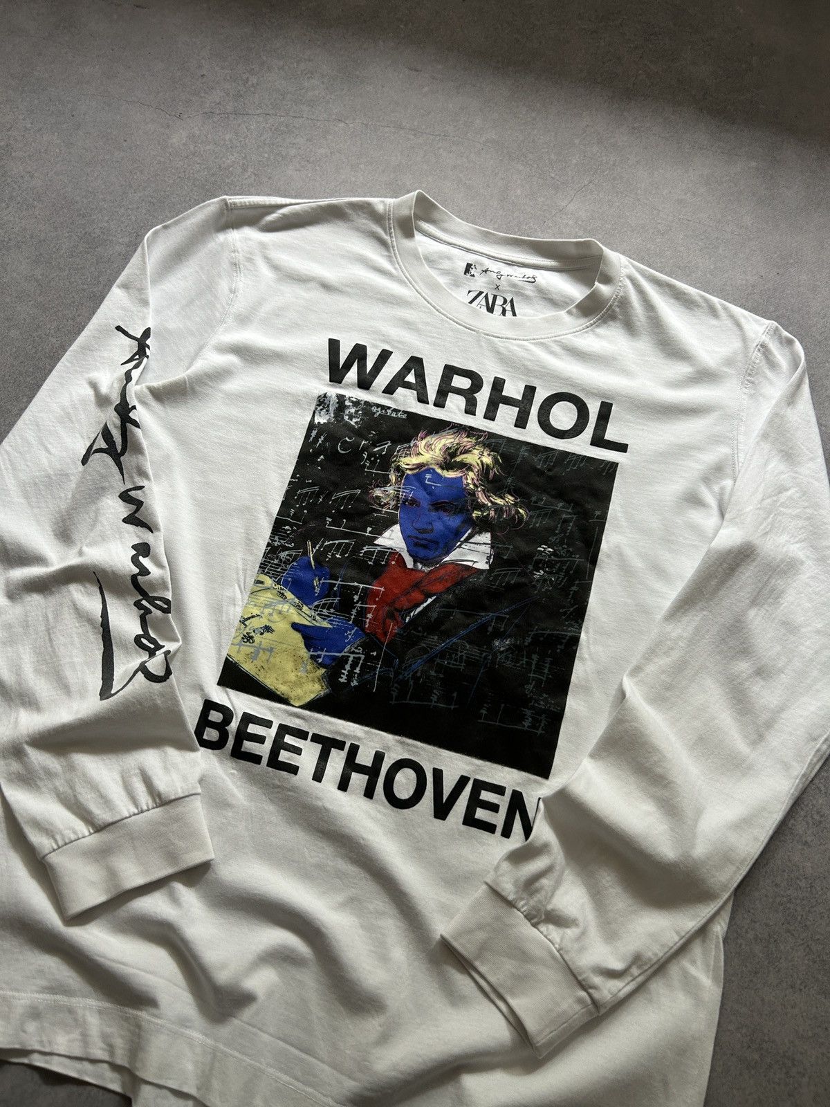 Andy Warhol × Zara Andy Warhol x Zara big logo long-sleeved shirt mens Size US M / EU 48-50 / 2 - 3 Thumbnail