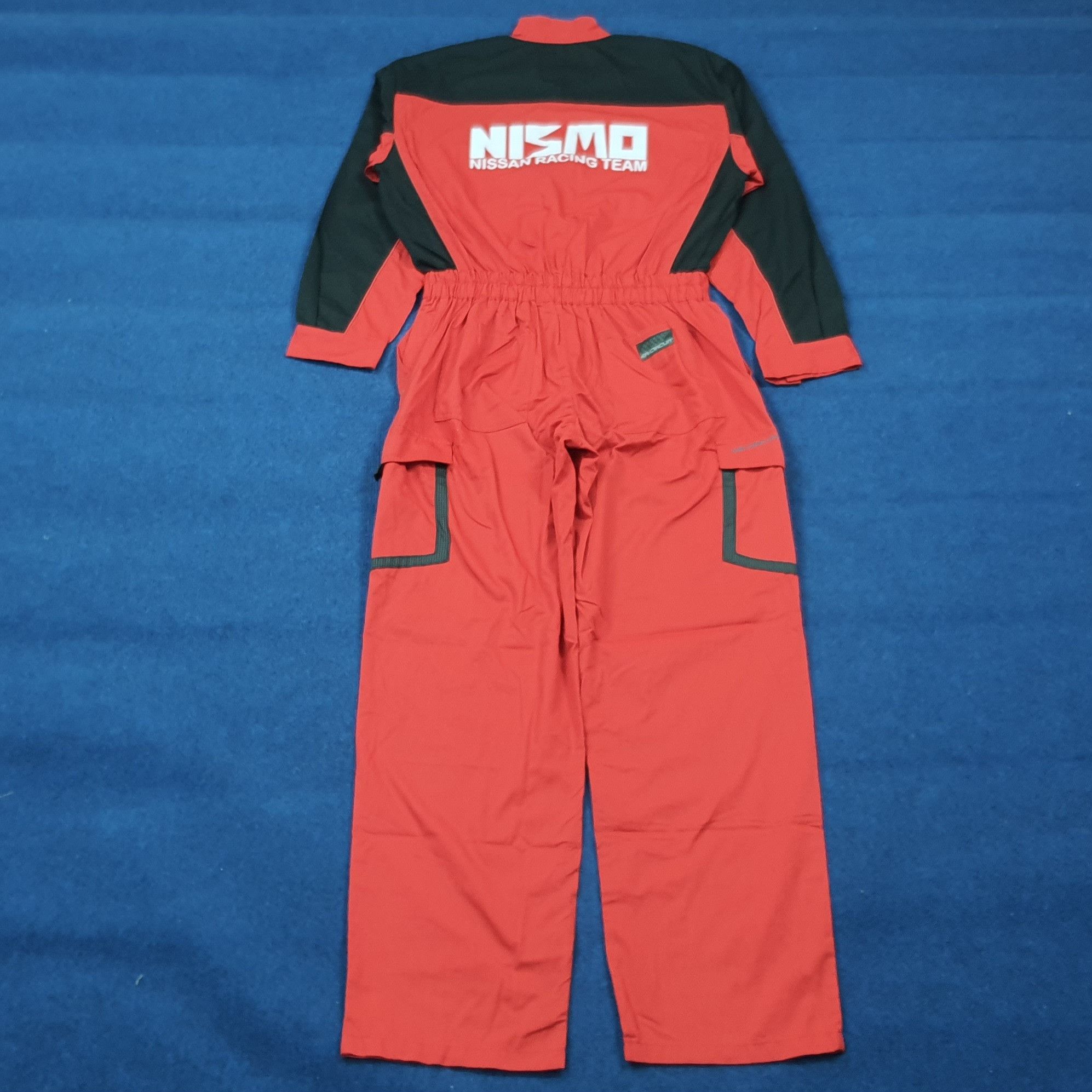 Japanese Brand Vintage NISMO Nissan Racing Team Coverall Jumpsuit C284N10 Size US M / EU 48-50 / 2 - 2 Thumbnail