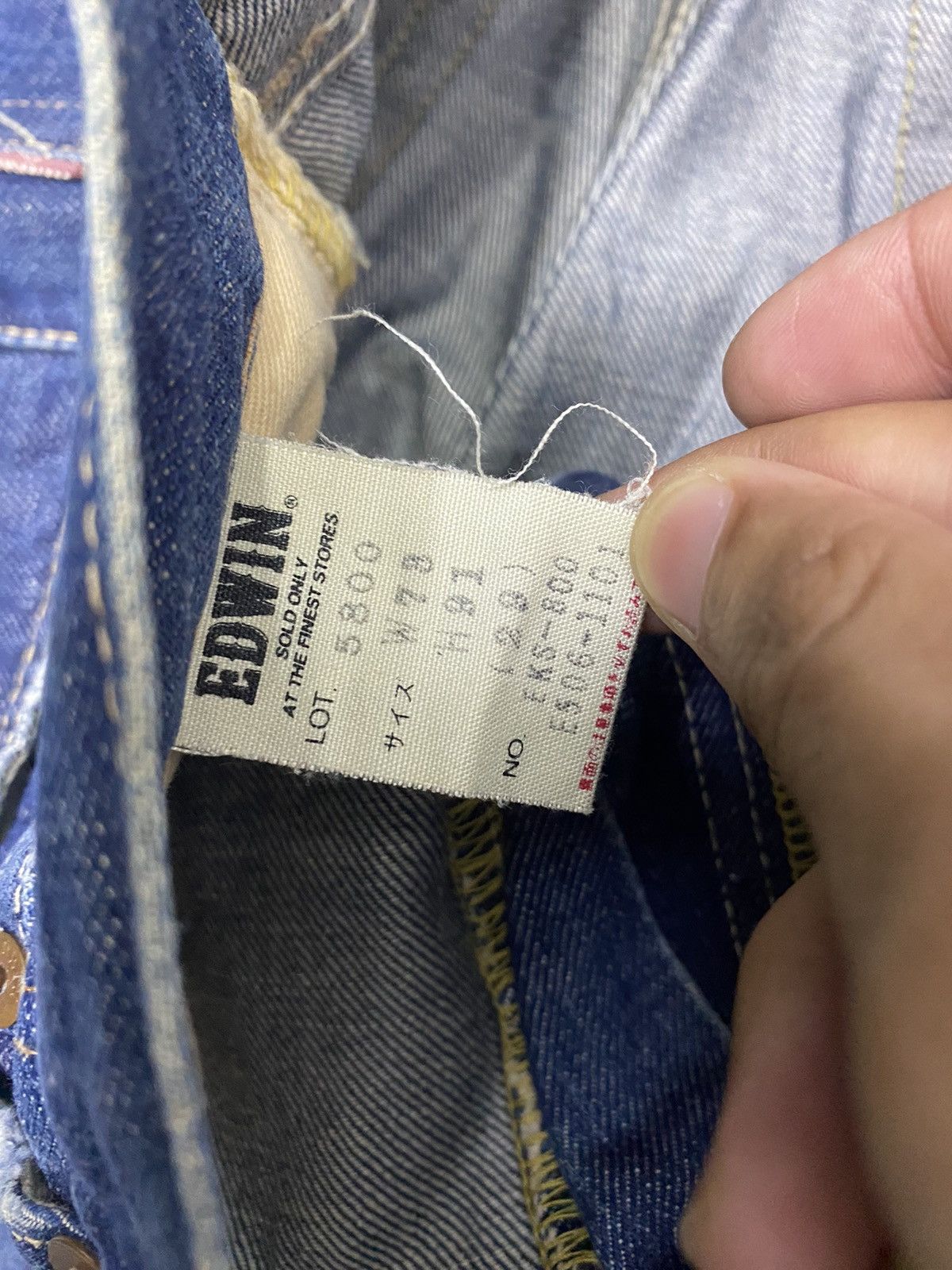 Edwin FLARE JEANS EDWIN 800sx DISTRESS BELL BOTTOM DENIM JEANS Size US 28 / EU 44 - 8 Thumbnail