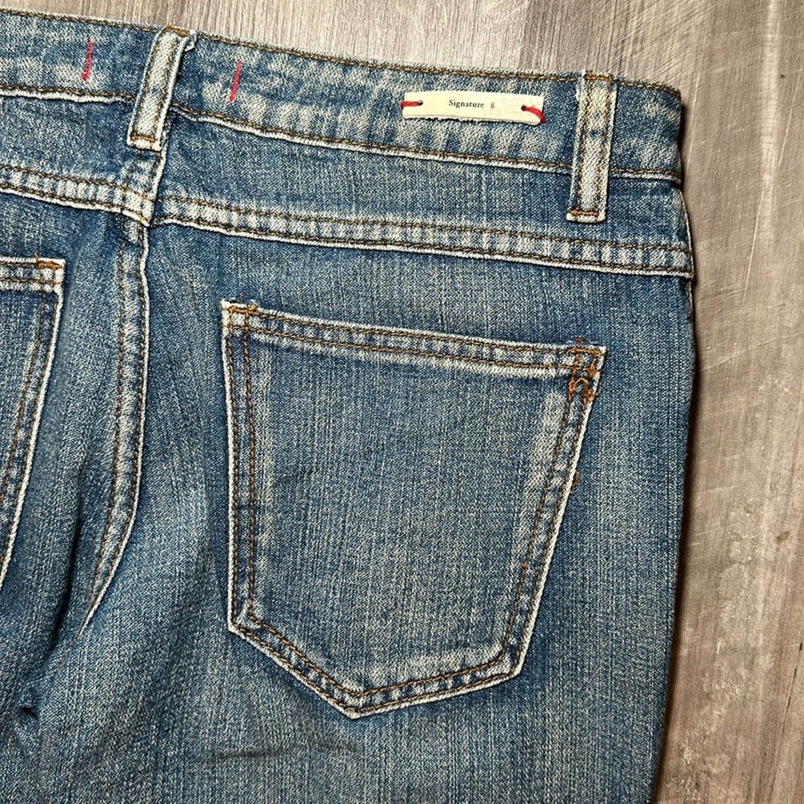 Other Signature8 Straight Distressed Jeans - Small Size 29" - 4 Thumbnail