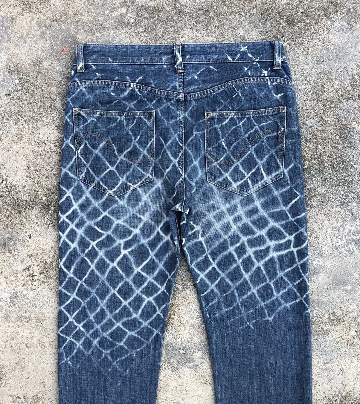 Issey Miyake × Japanese Brand × Tsumori Chisato ISSEY MIYAKE Tsumori Chisato Beautiful Art Slim Fit Denim Size US 29 - 12 Thumbnail