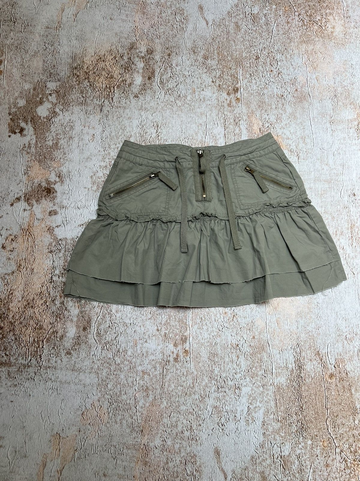Vintage Vintage flare mini skirt Size 26" / US 2 / IT 38 - 2 Thumbnail